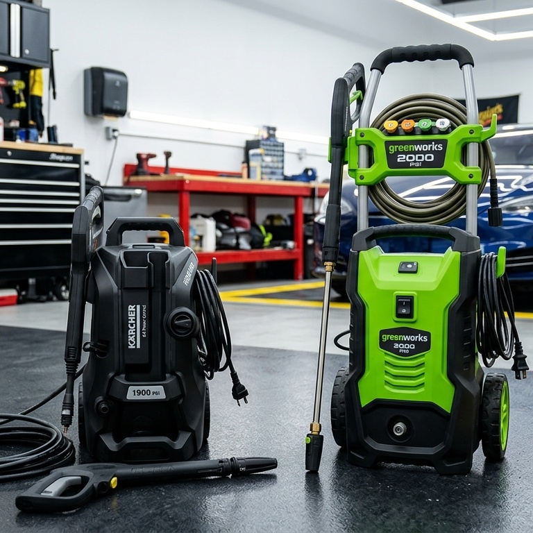 Electric vs Gas Pressure Washers