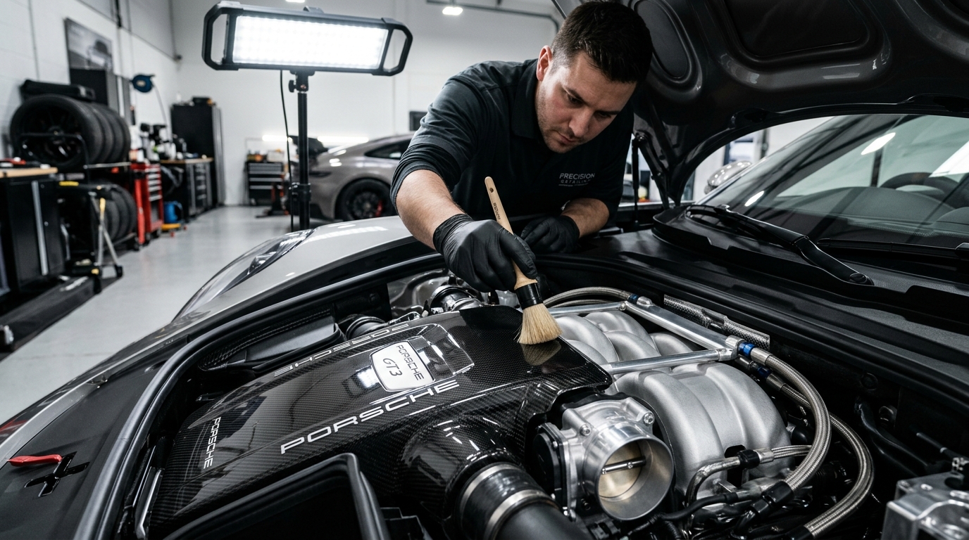 How to Clean Your Engine Bay Safely