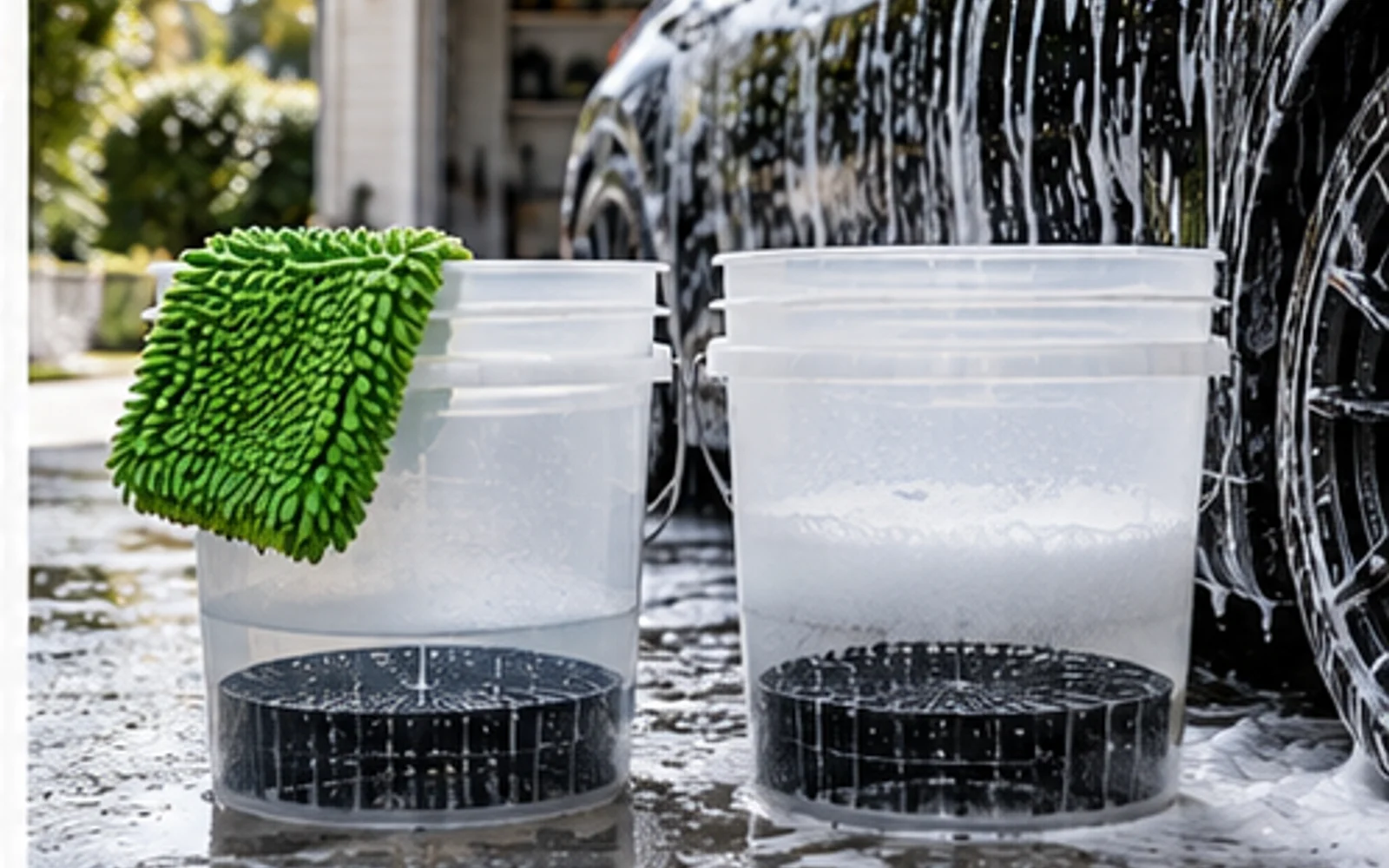 How to Wash a Car Without Scratching It: The Two-Bucket Method Explained