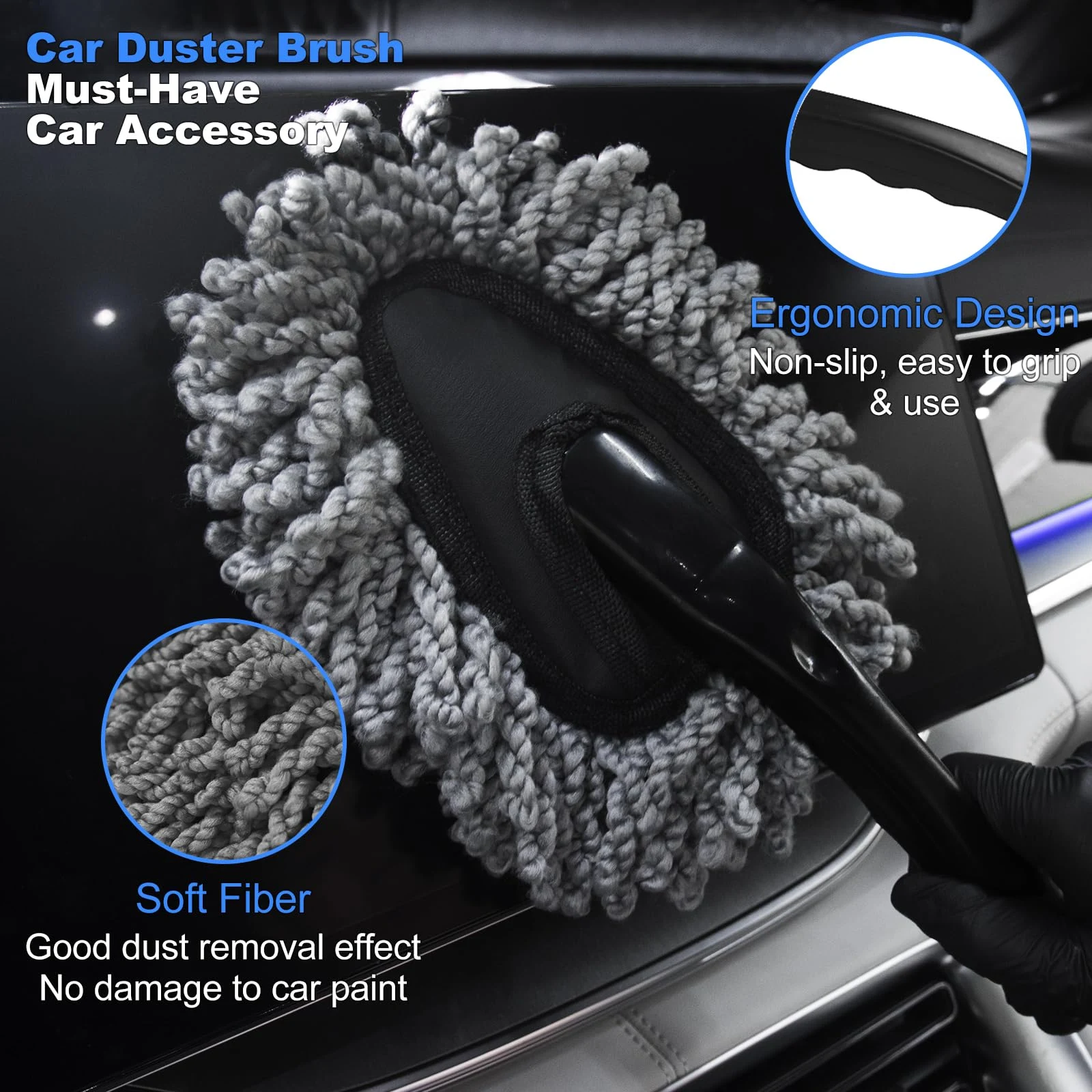 10PCS Car Detailing Cleaning Kit Interior Cleaner product image 4 for car wash kit