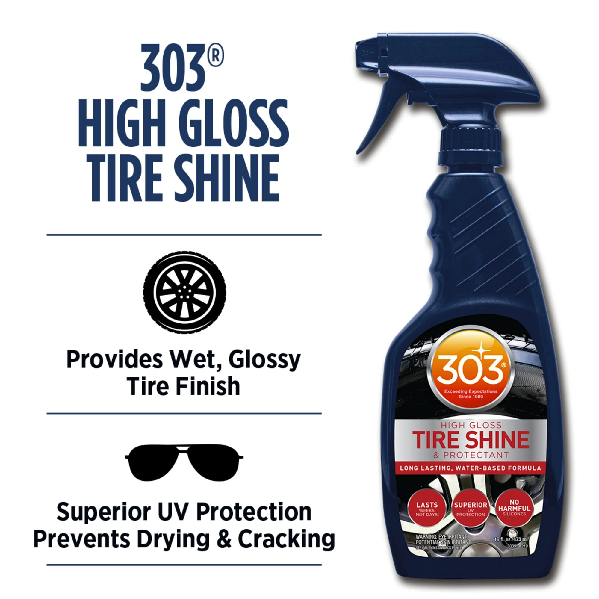303 High Gloss Tire Shine & Protectant product image 4 for tire shine