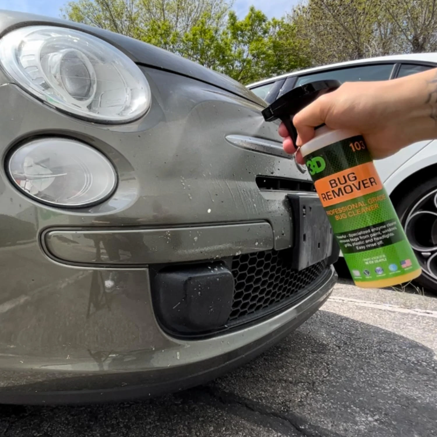 3D Bug Remover - All Purpose Exterior Cleaner & Degreaser to Wipe Away Bugs on Plastic, Rubber, Metal, Chrome, Aluminum, Wind product photo, view 7 of 15