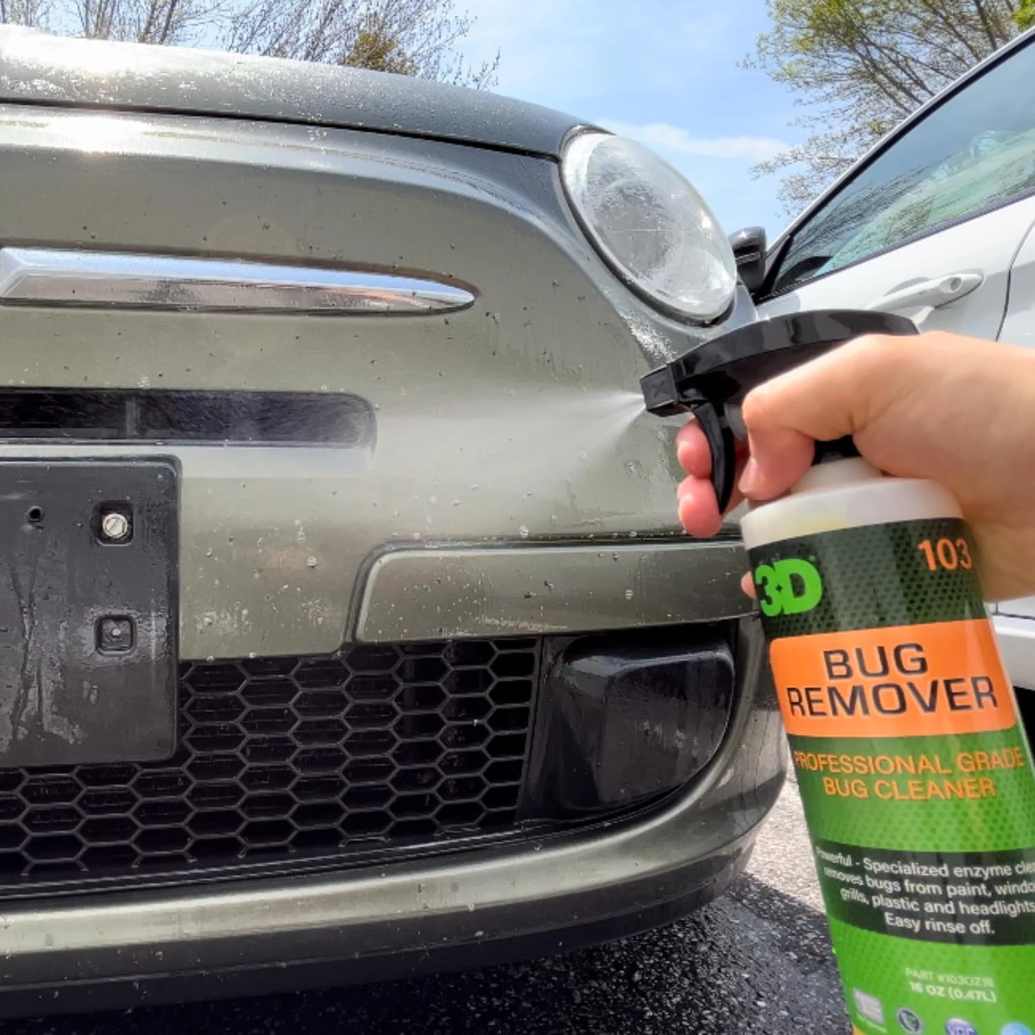 3D Bug Remover - All Purpose Exterior Cleaner & Degreaser to Wipe Away Bugs on Plastic, Rubber, Metal, Chrome, Aluminum, Wind product photo, view 8 of 15