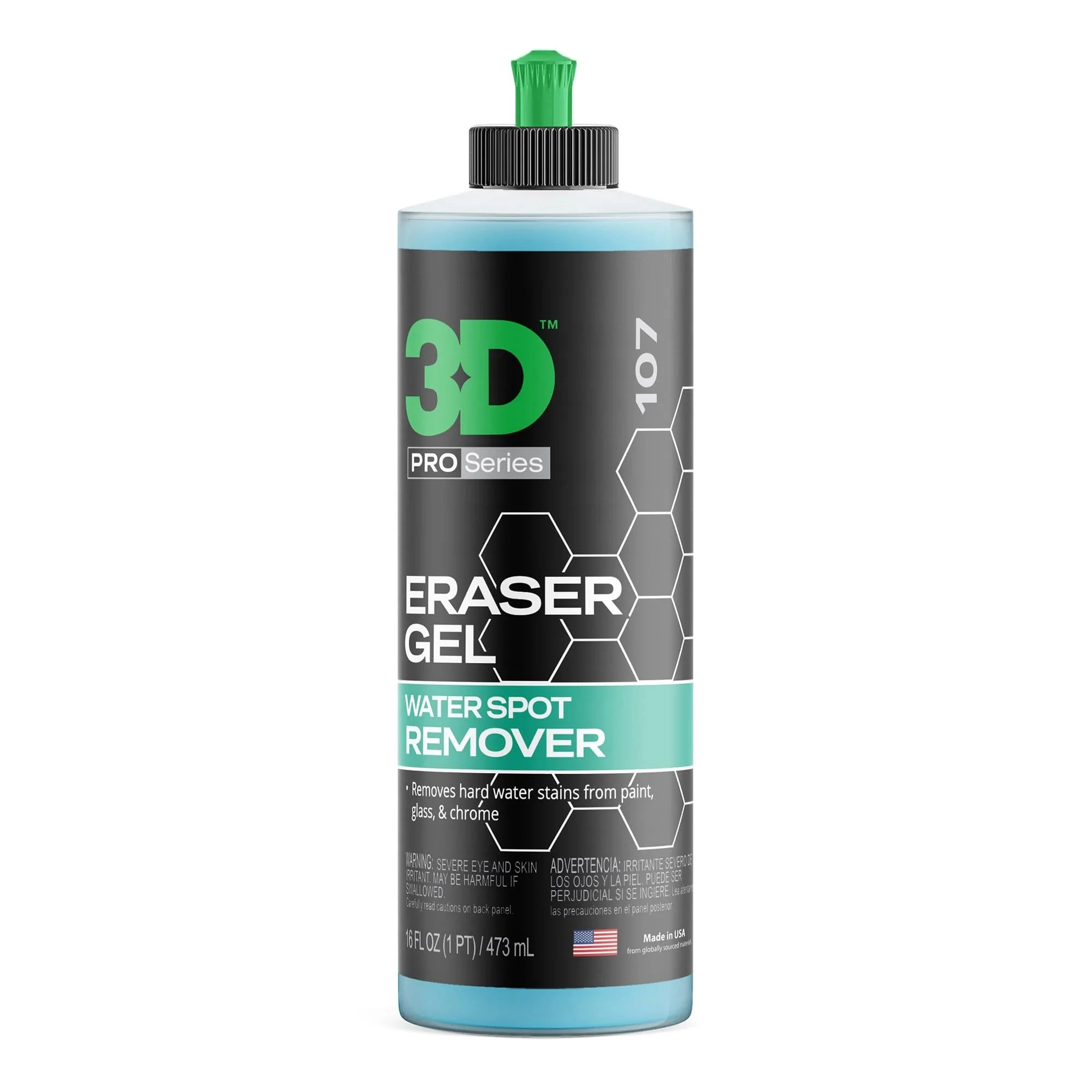 3D Eraser Gel Water Spot Remover – Acidic Gel Formula… product image 3 for car detailing