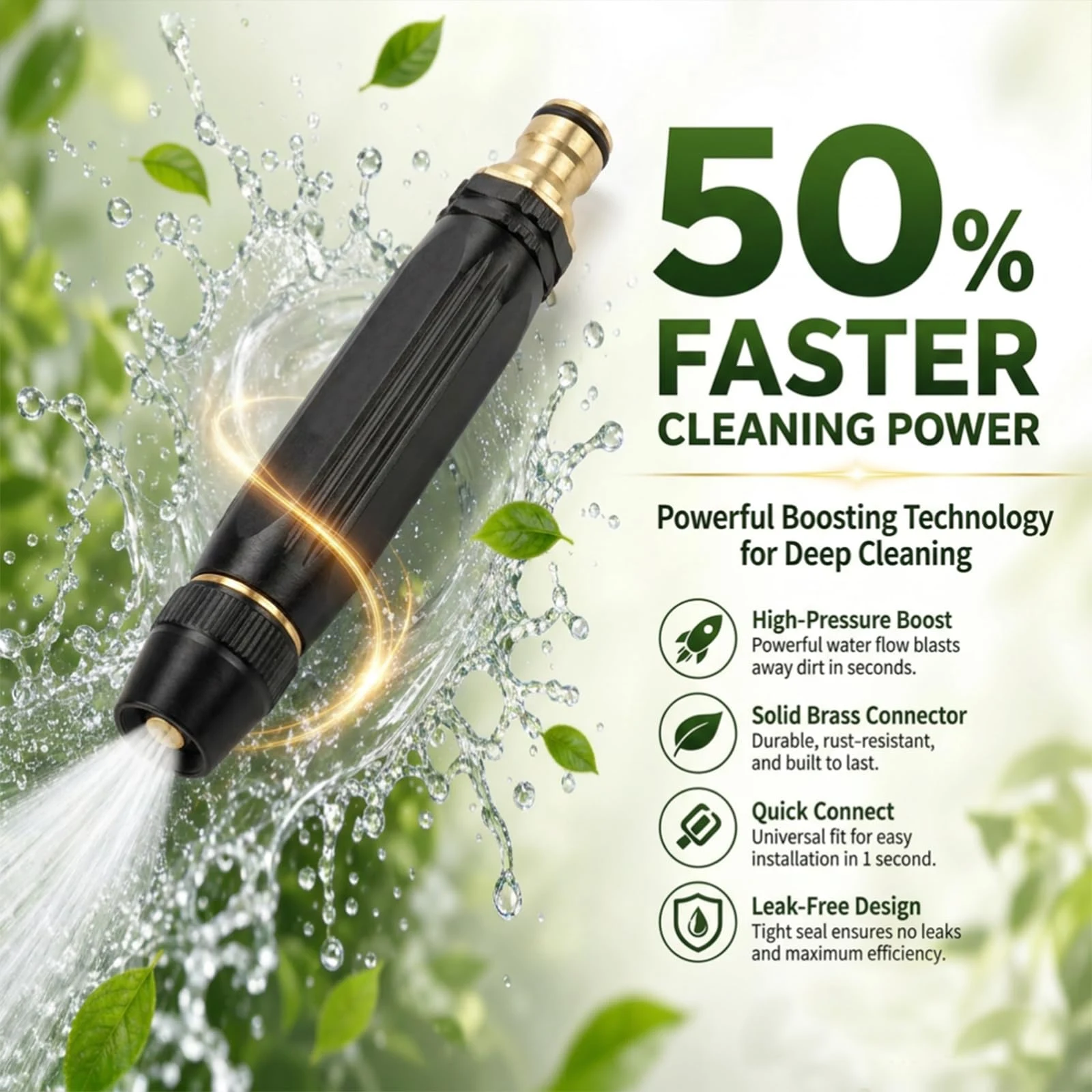5-in-1 High Pressure Hose Nozzle product image 4 for car detailing