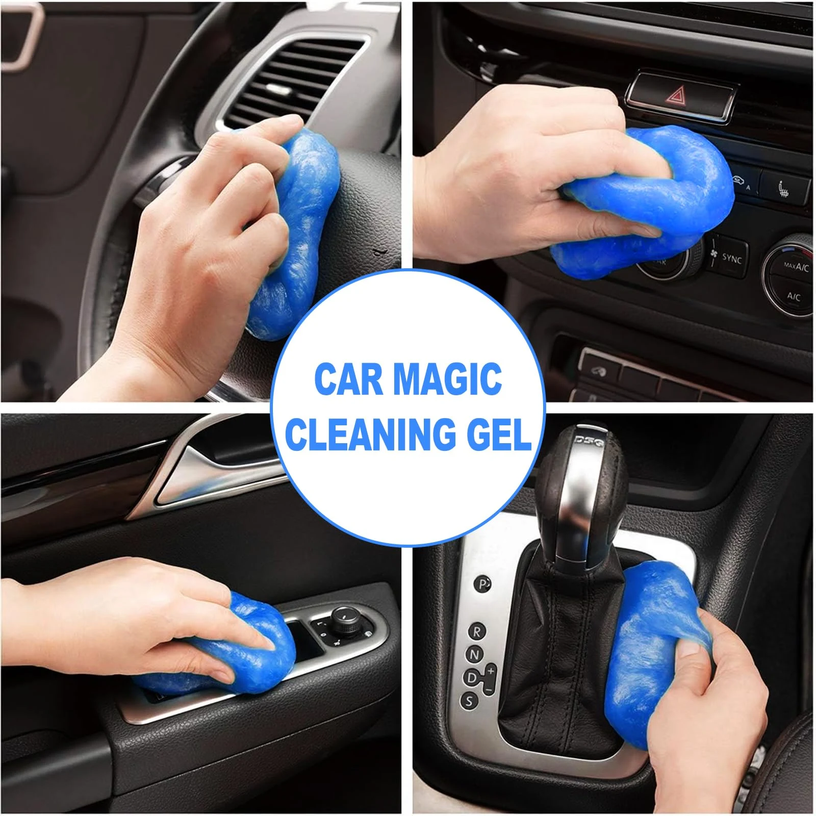 7PCS Car Detailing Brush Set, Ultra Soft Boars Hair Car Interior Detailing Brushes, Car Interior Detailing Kit, Car Cleaning product photo, view 8 of 15
