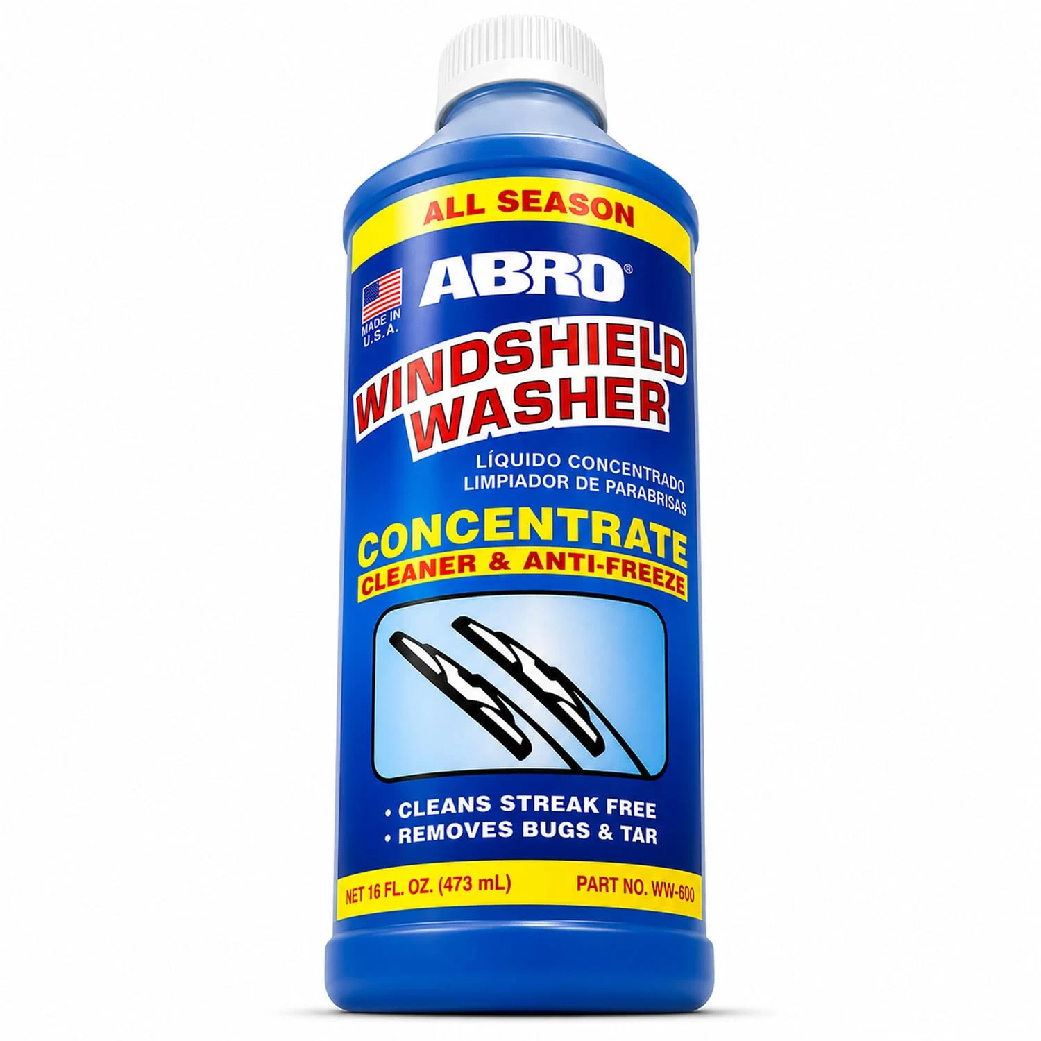 ABRO All-Season Windshield Washer Concentrate 16 oz product image 3 for car glass cleaner