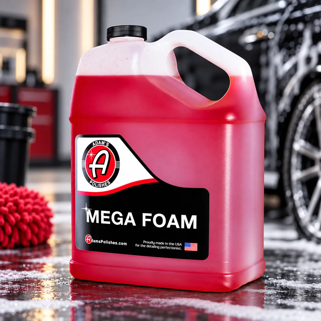 Adam’s Mega Foam Car Wash Soap (Gallon) – pH Neutral, Ultra Concentrated for Foam Cannon, Foaming Spray Gun, or Bucket – Safe product photo, view 10 of 16