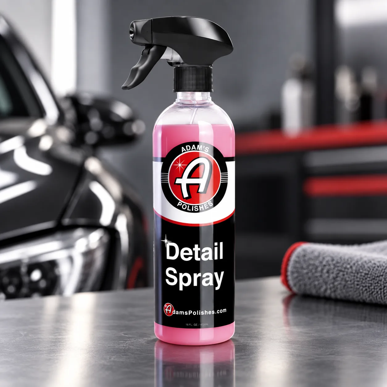 Adam's Detail Spray (16 fl. oz) - Quick Waterless Car Detailer | Polisher Clay Bar & Car Wax Booster | Adds Shine & Gloss Dep product photo, view 9 of 15