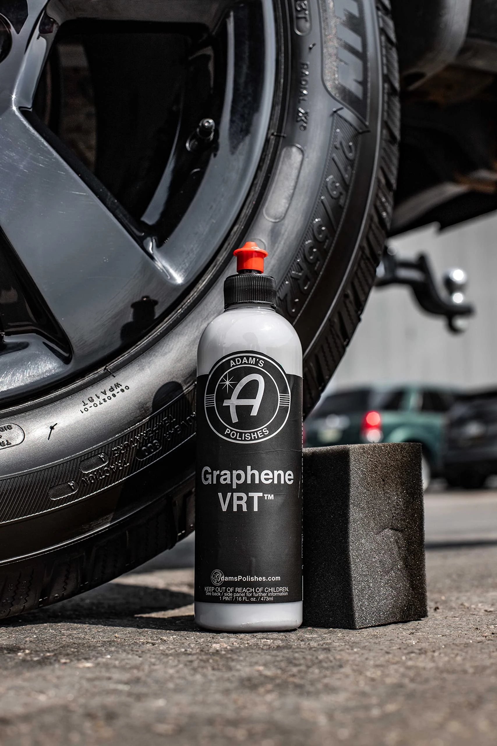 Adam's Polishes Graphene VRT 16oz Vinyl, Rubber, Tire & Trim Dressing - Durable UV Protection and Water Repellent - Graphene product photo, view 7 of 17