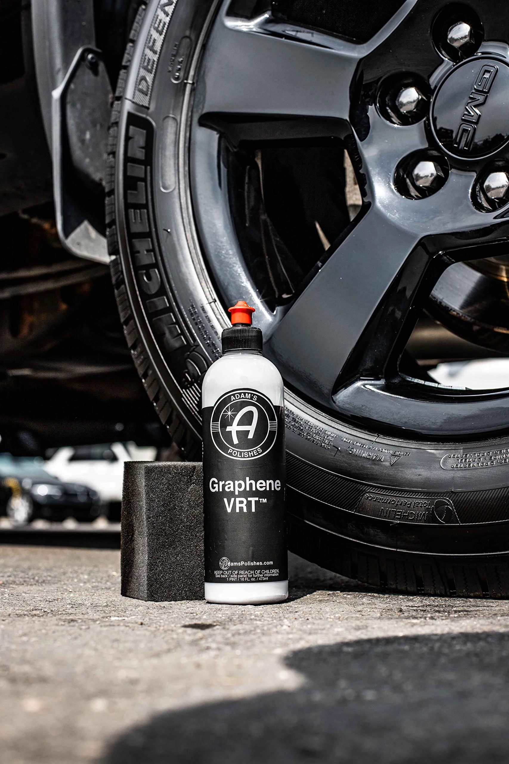 Adam's Polishes Graphene VRT 16oz Vinyl, Rubber, Tire & Trim Dressing - Durable UV Protection and Water Repellent - Graphene product photo, view 8 of 17
