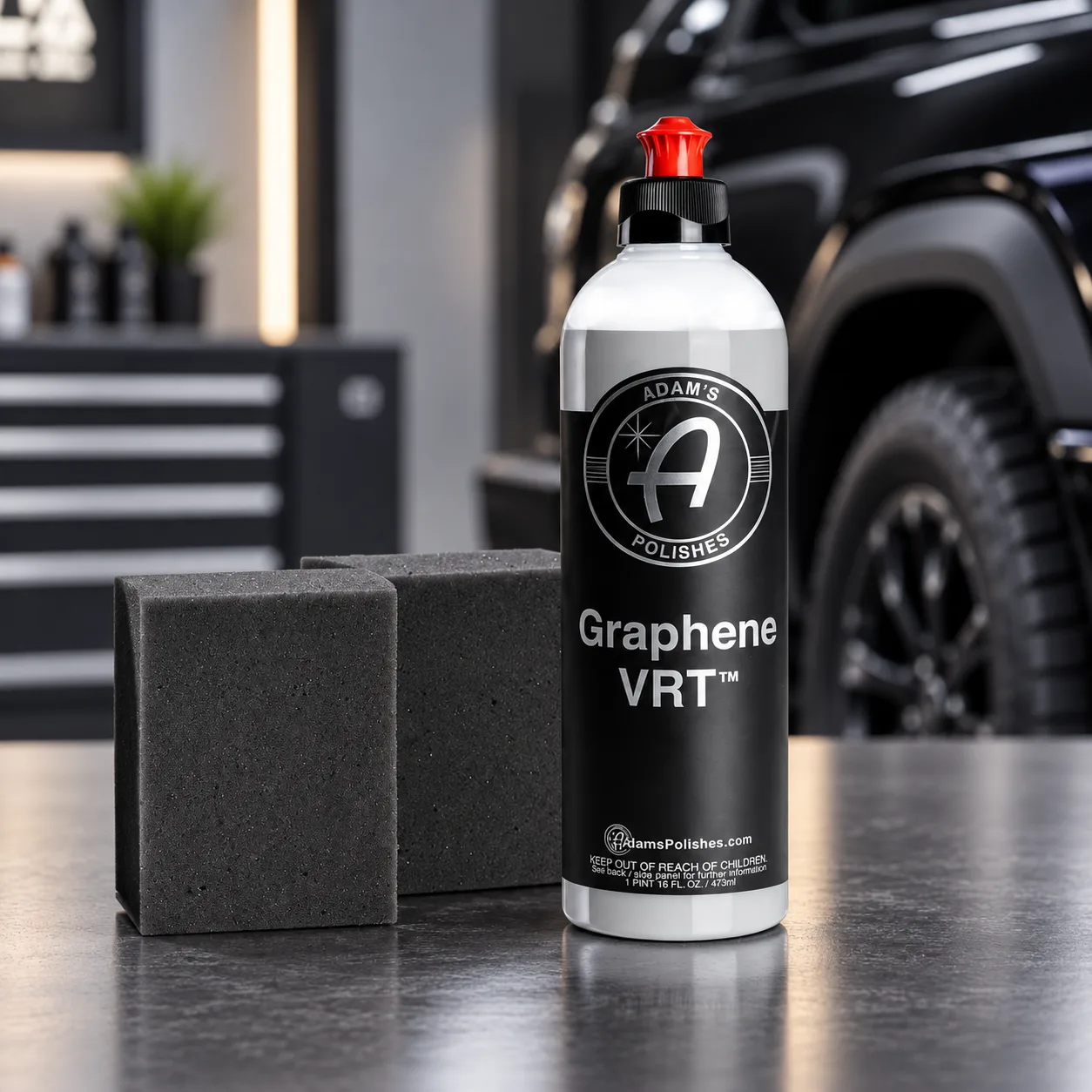 Adam's Polishes Graphene VRT 16oz Vinyl, Rubber, Tire & Trim Dressing - Durable UV Protection and Water Repellent - Graphene product photo, view 10 of 17