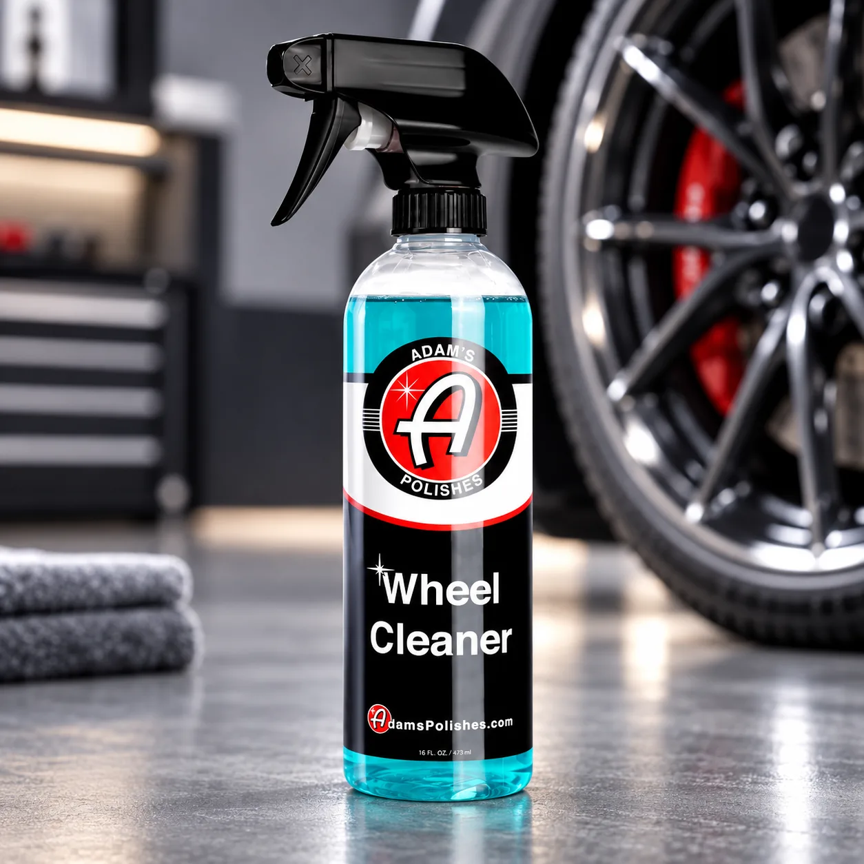 Adam's Polishes Wheel Cleaner 16oz - Tough Wheel Cleaning Spray for Car Wash Detailing | Rim Cleaner & Brake Dust Remover | S product photo, view 9 of 15