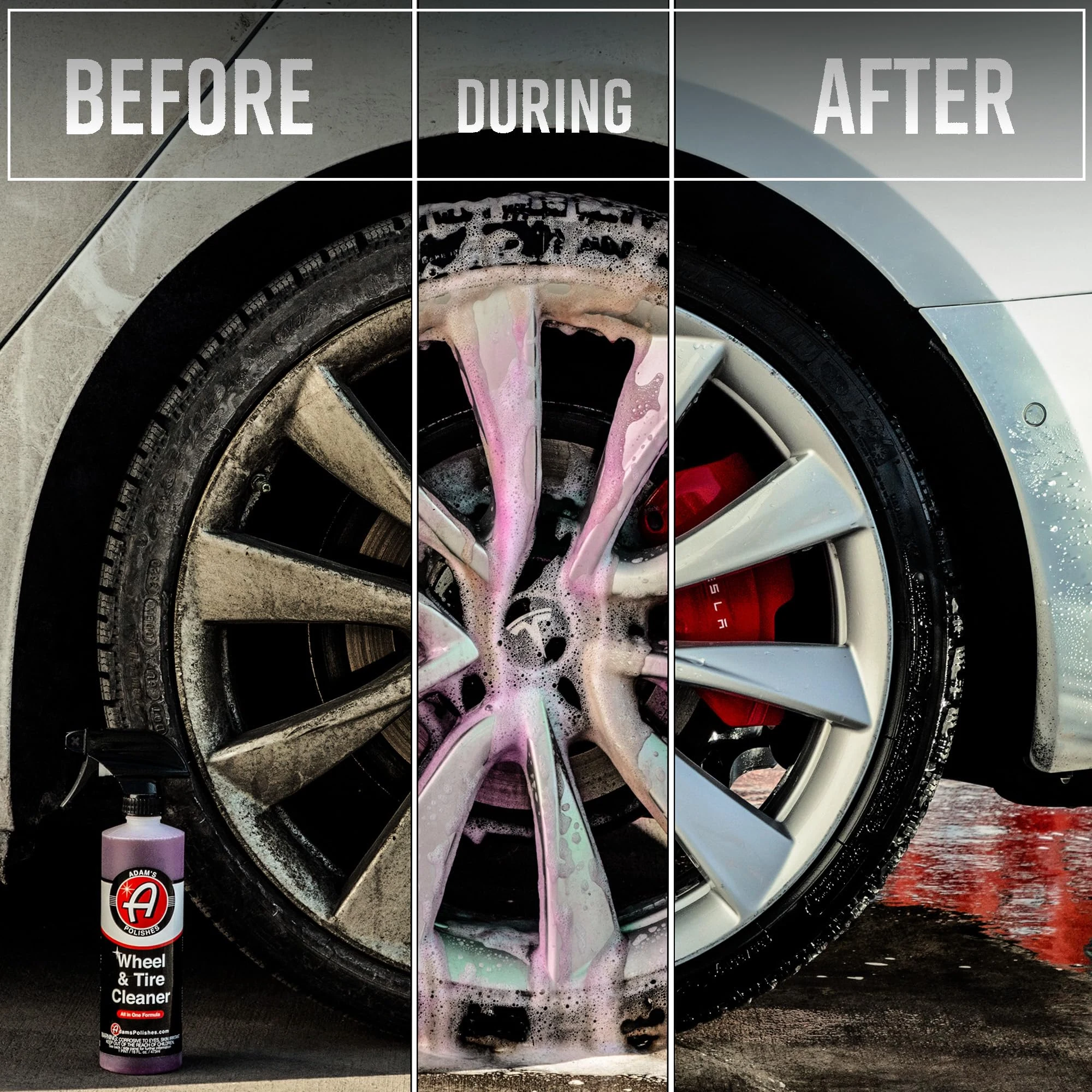 Adam's Polishes Wheel & Tire Cleaner Gallon -… product image 4 for car polish