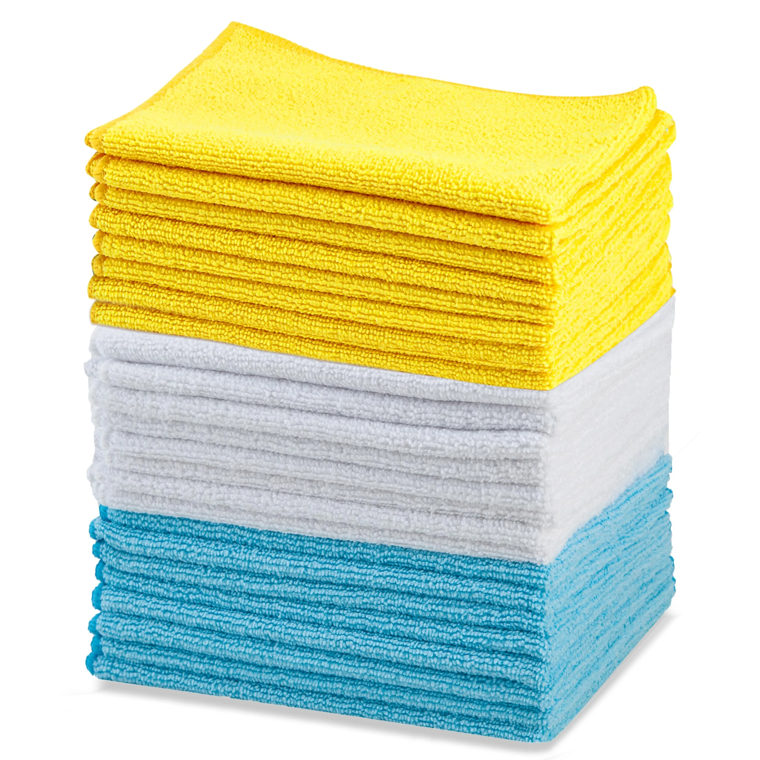 Amazon Basics Microfiber Cleaning Cloths product image 3 for microfiber towels for cars