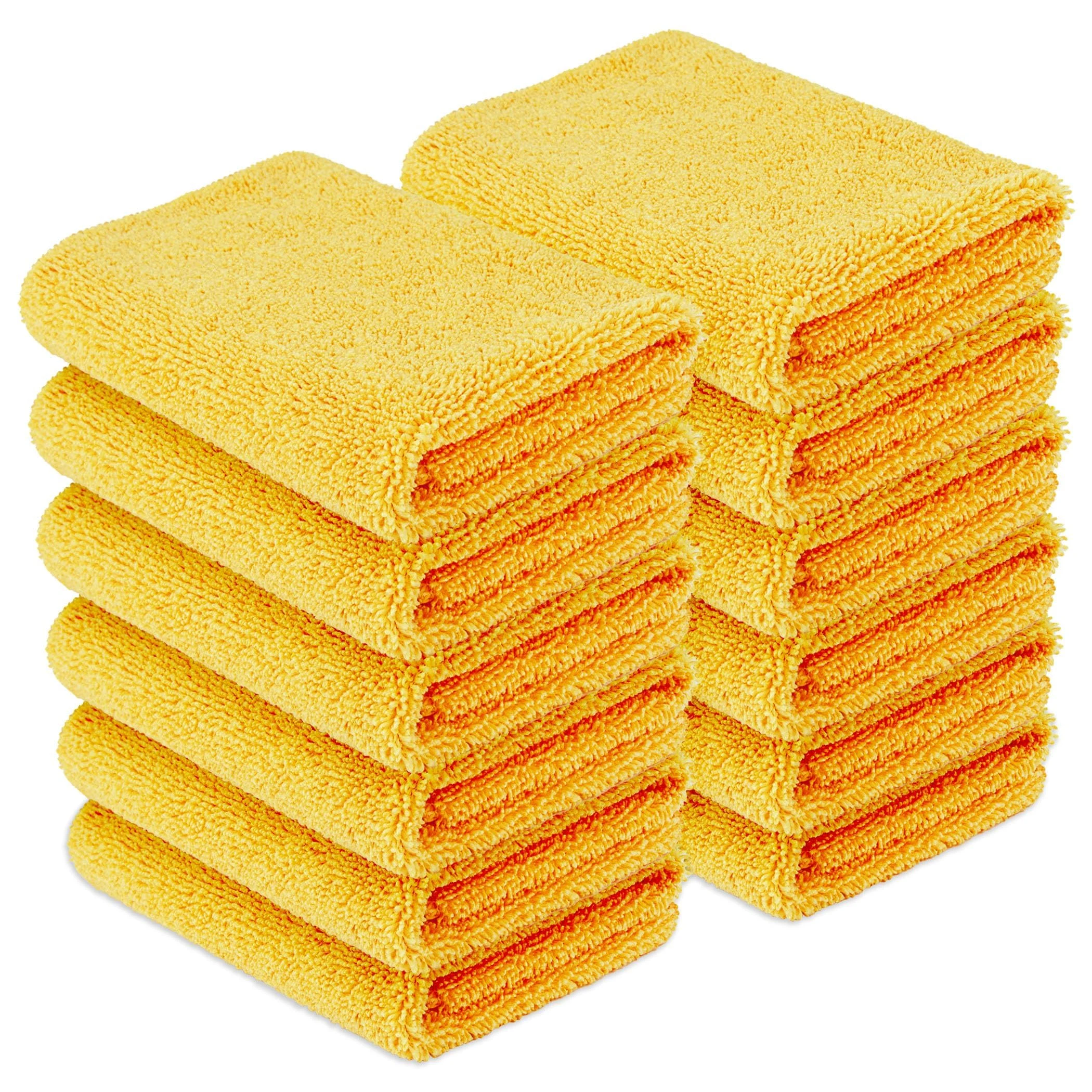 Amazon Basics Microfiber Car Drying Towels product image 2 for microfiber towels for cars