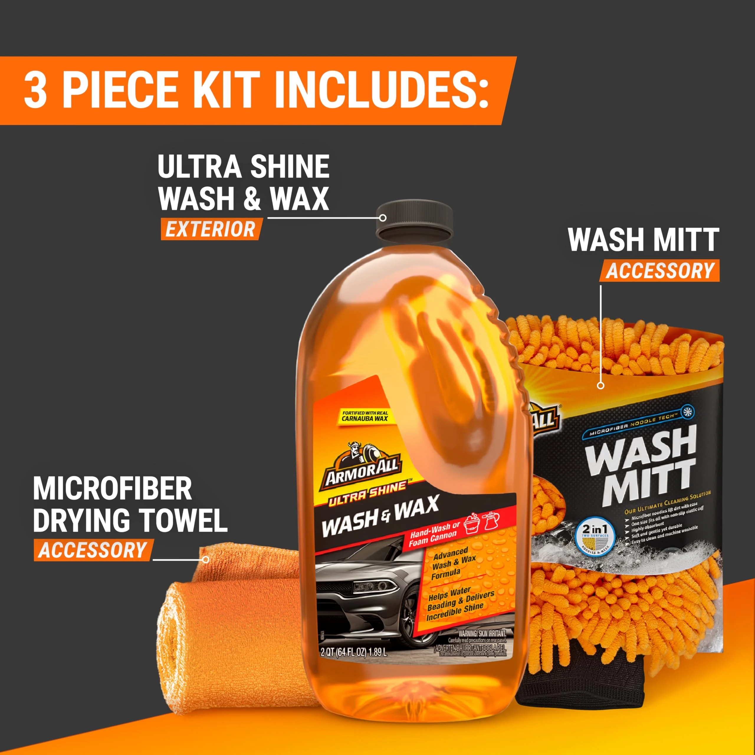 Armor All Cleaning Kit product image 4 for microfiber towels for cars