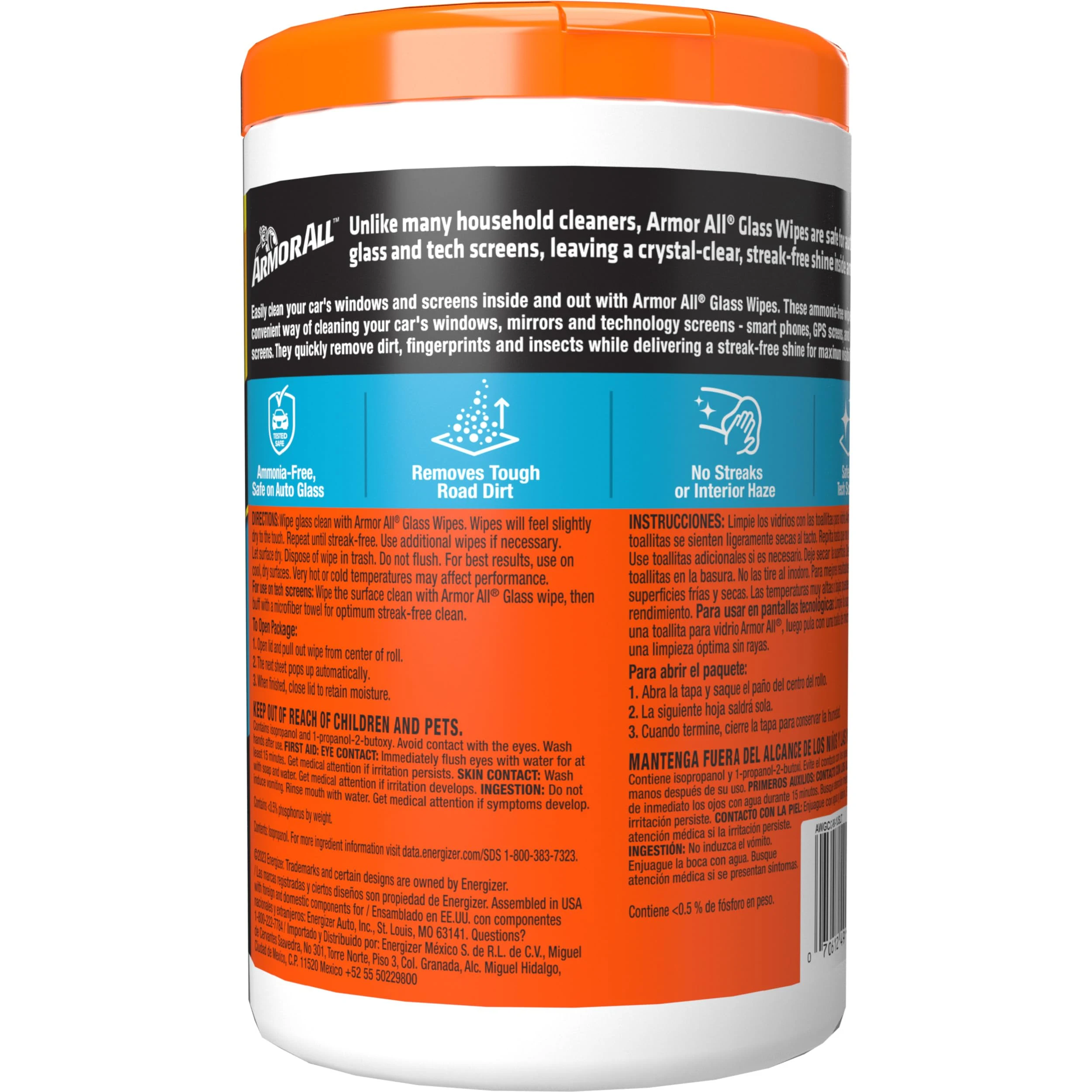 Armor All Car Glass Wipes product image 4 for car glass cleaner