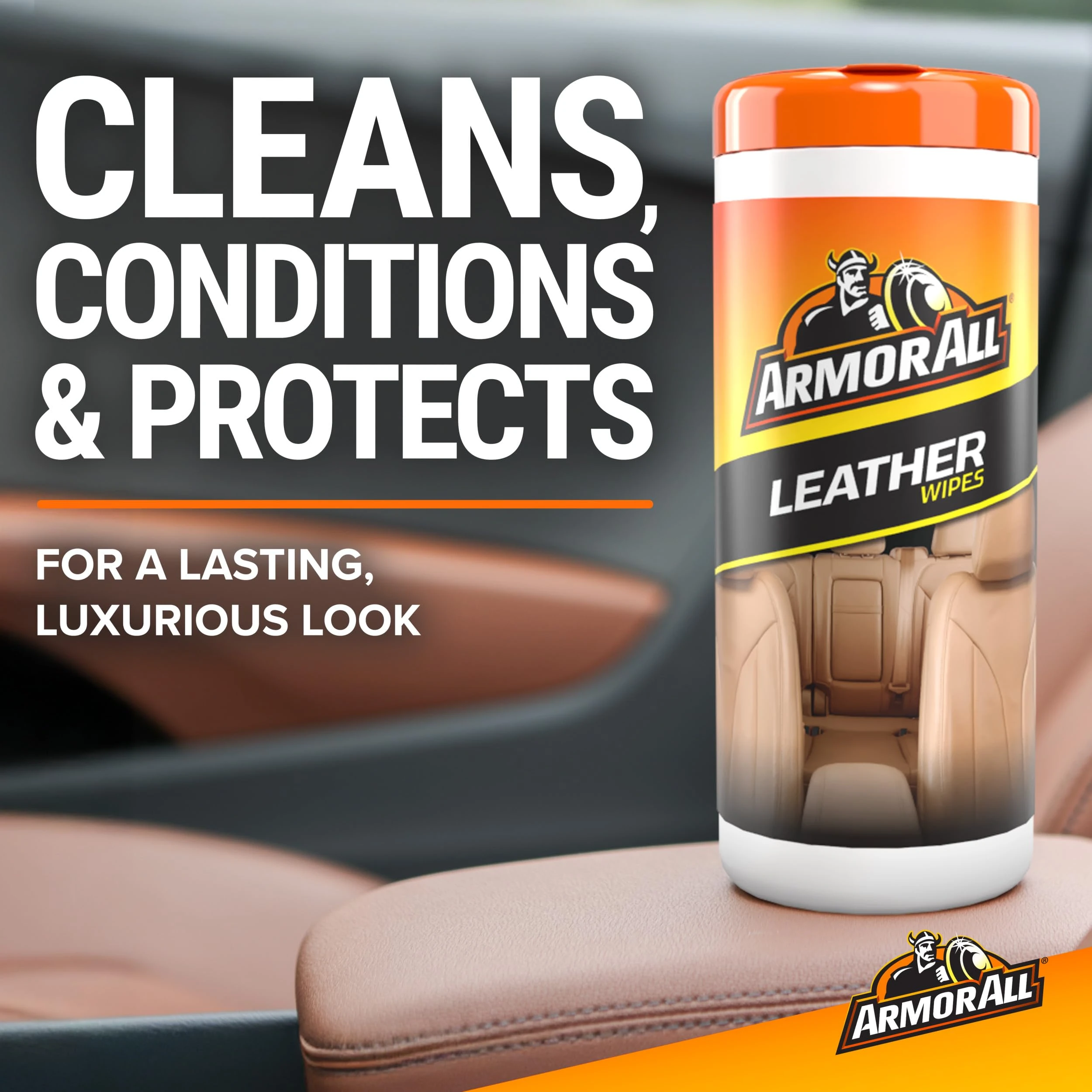 Armor All Car Leather Wipes product image 4 for car detailing