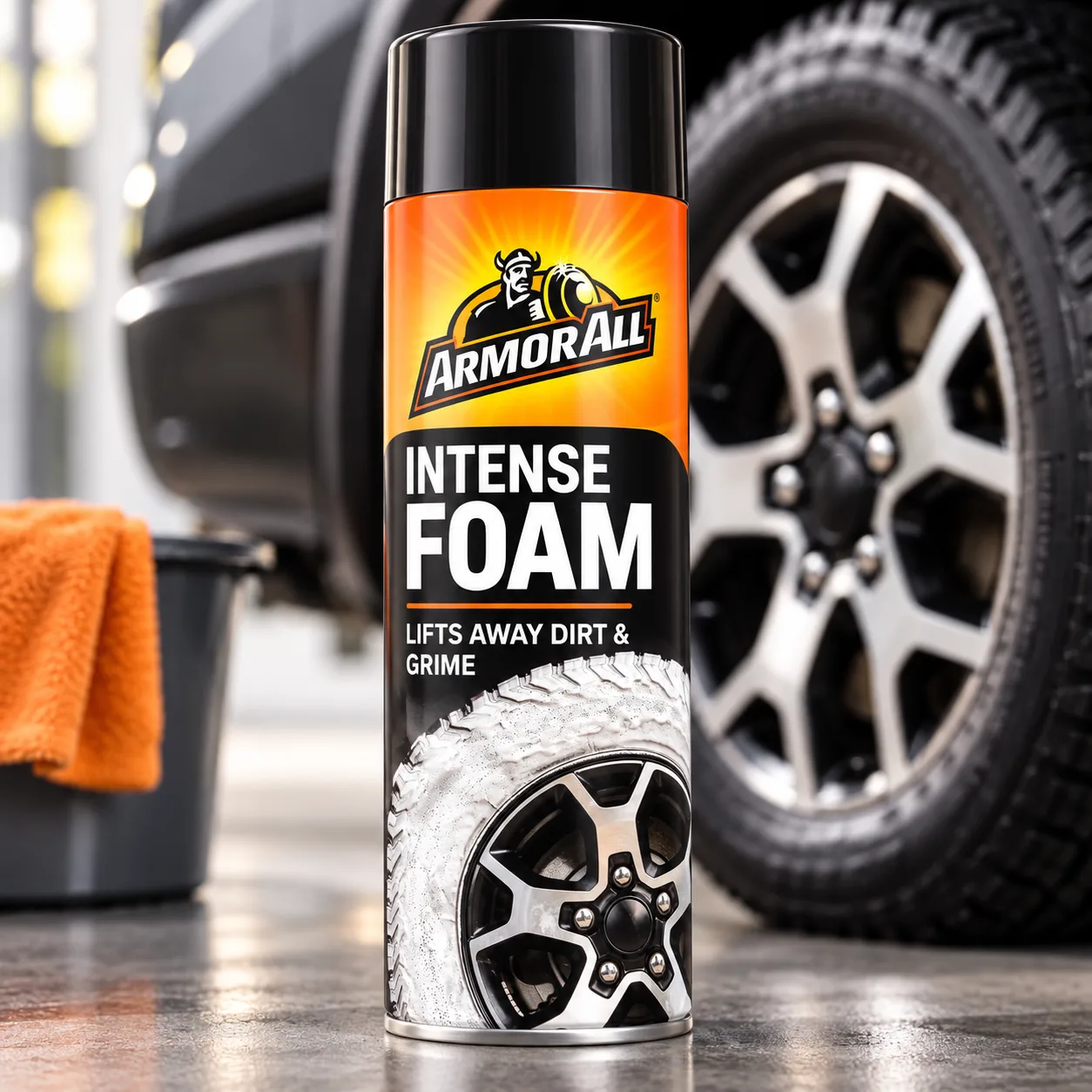 Armor All Tire Foam, Tire Cleaner Spray for Cars, Trucks, Motorcycles, 20 Oz Each, 1.25 Pound (Pack of 2) product photo, view 9 of 15