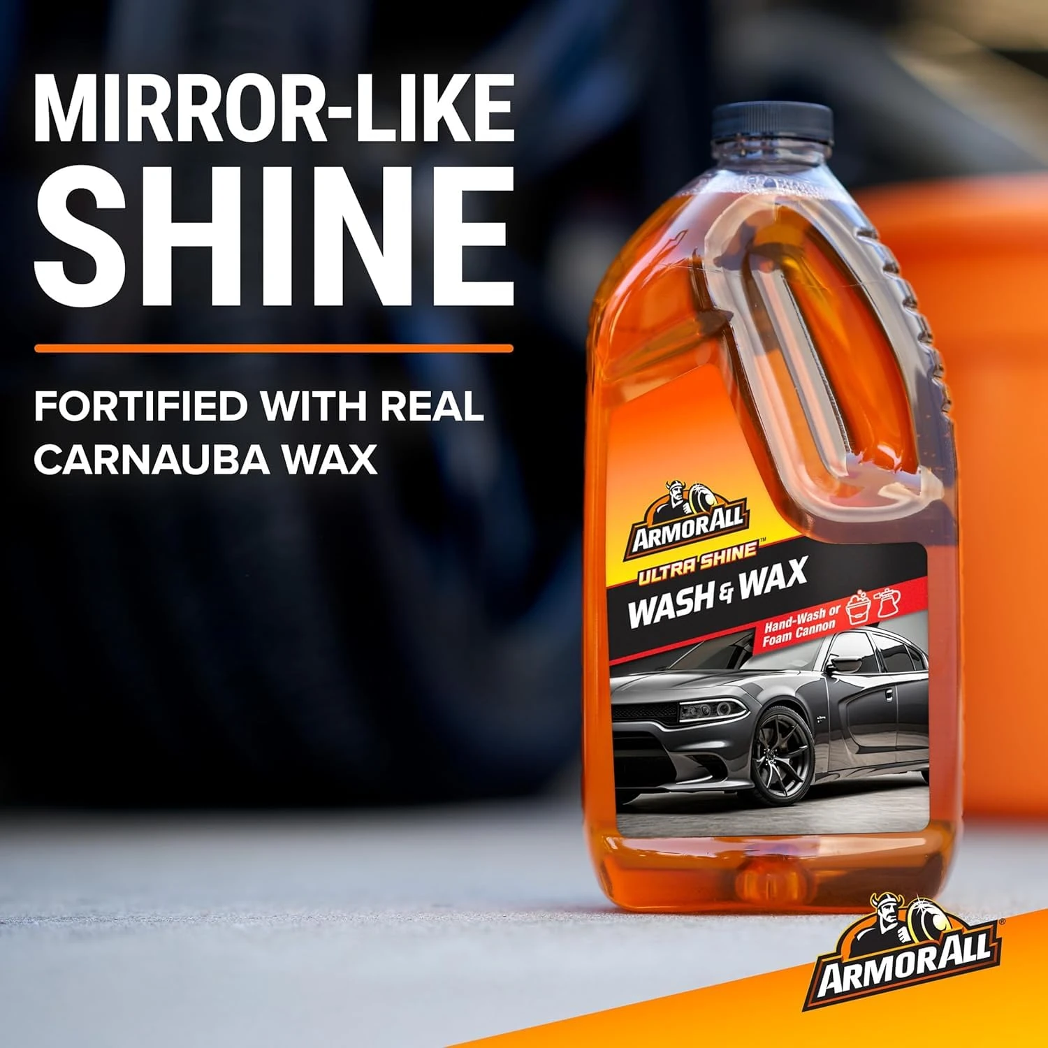 Armor All Ultra Shine Car Wash and Car Wax,Cleaning Fluid for Cars,Trucks,Motorcycles,64 Fl Oz Each,(Pack of 3) product photo, view 5 of 13