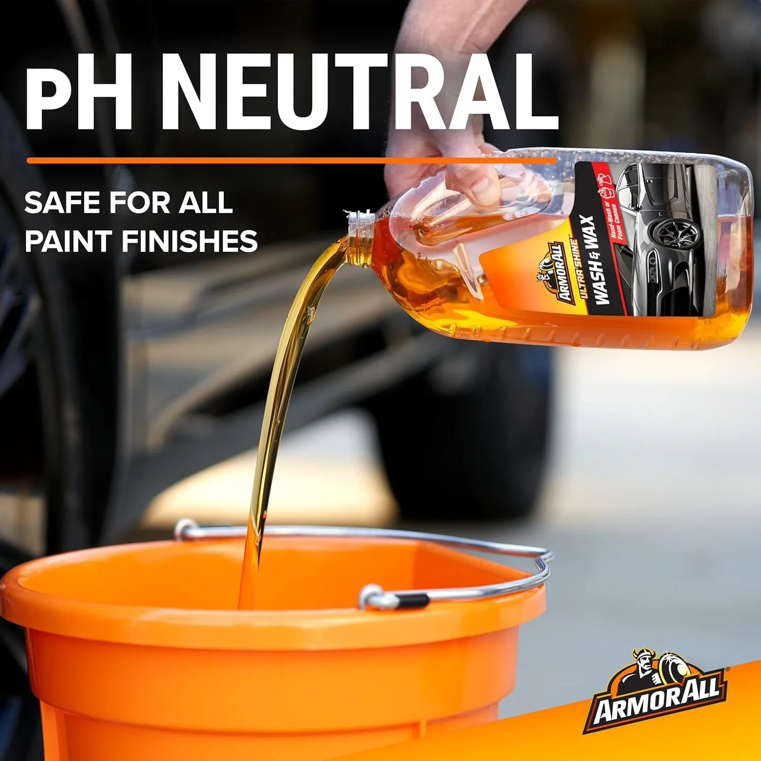 Armor All Ultra Shine Car Wash and Car Wax,Cleaning Fluid for Cars,Trucks,Motorcycles,64 Fl Oz Each,(Pack of 3) product photo, view 12 of 13
