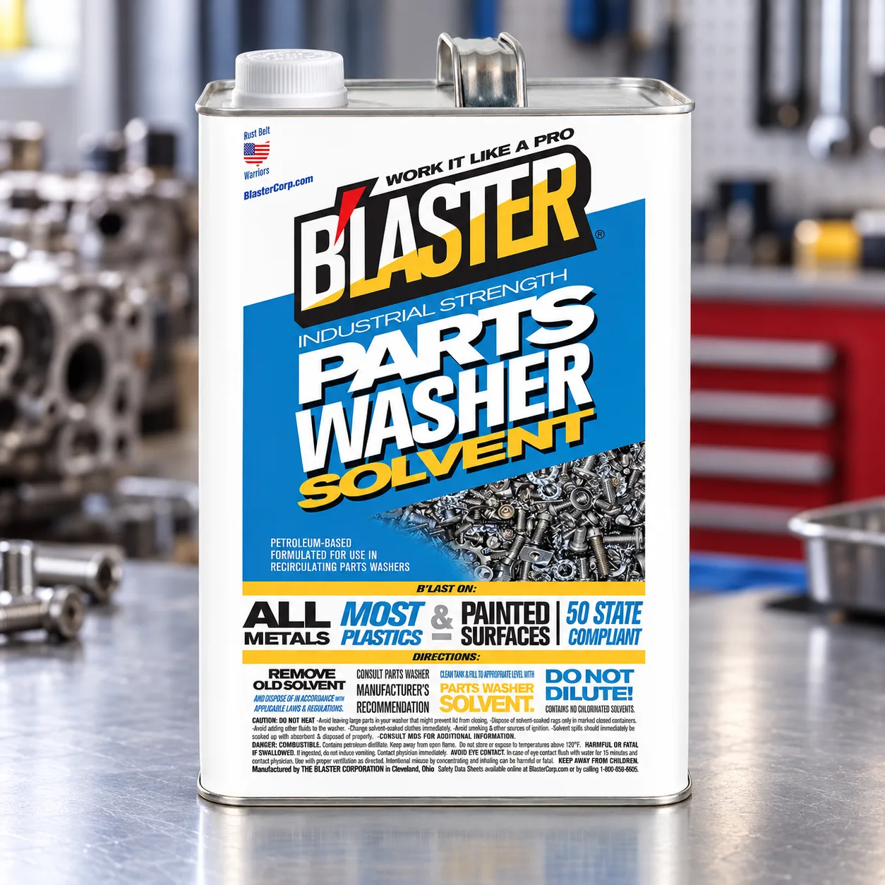 B'laster 128-PWS Industrial Strength Parts Washer Solvent product image 4