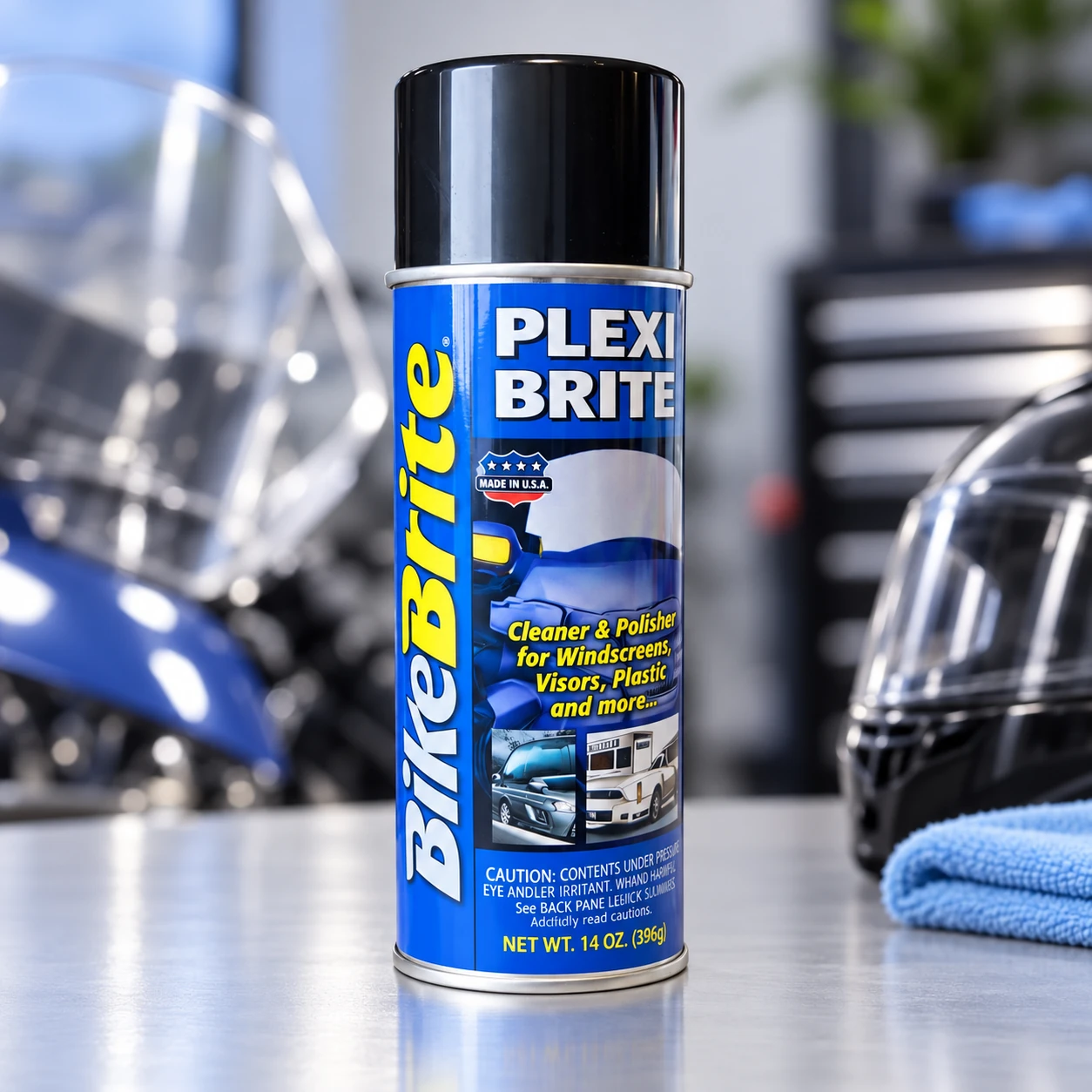 Bike Brite MC69000 Clear Plastic Cleaner/Polisher, 14 fl. oz. product image 1