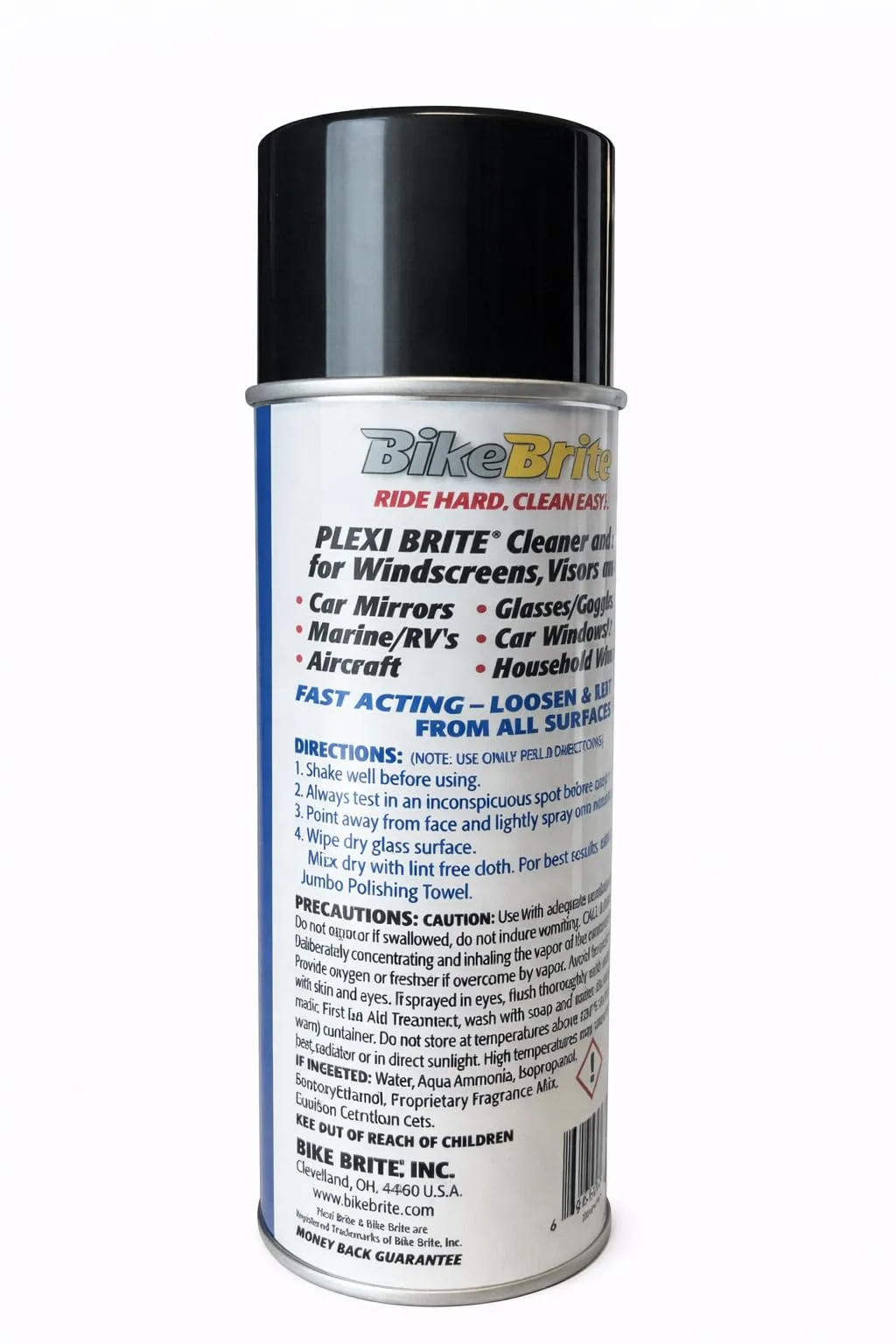 Bike Brite MC69000 Clear Plastic Cleaner/Polisher, 14 fl. oz. product photo, view 13 of 17