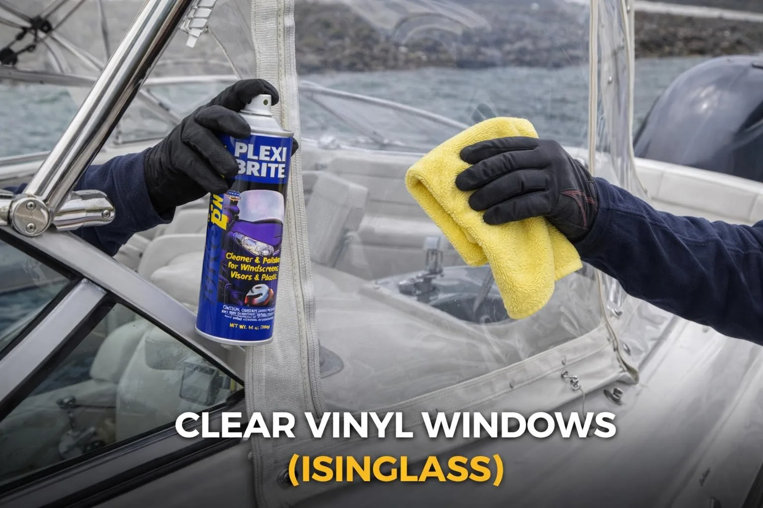 Bike Brite MC69000 Clear Plastic Cleaner/Polisher, 14 fl. oz. product photo, view 17 of 17