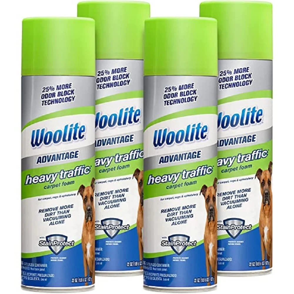 Bissell Woolite Advantage Heavy Traffic Carpet Foam 4 Pack, 3320 product image 2