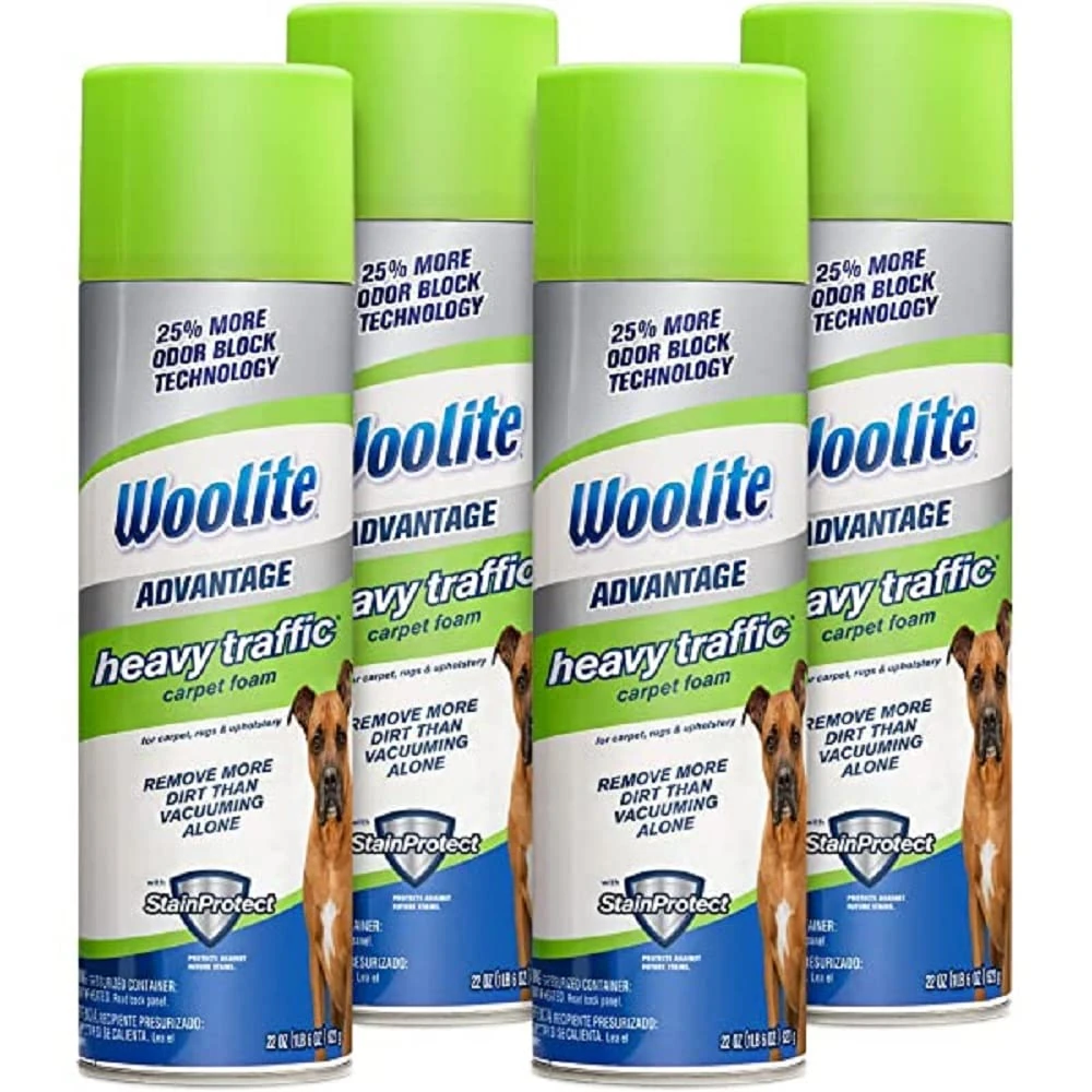 Bissell Woolite Advantage Heavy Traffic Carpet Foam 4 Pack, 3320 product image 3