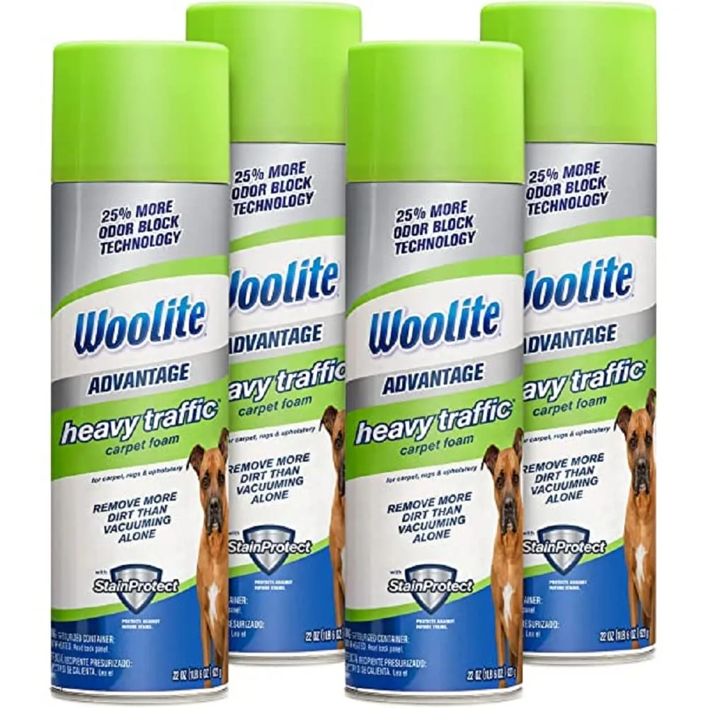 Bissell Woolite Advantage Heavy Traffic Carpet Foam 4 Pack, 3320 product photo, view 10 of 15
