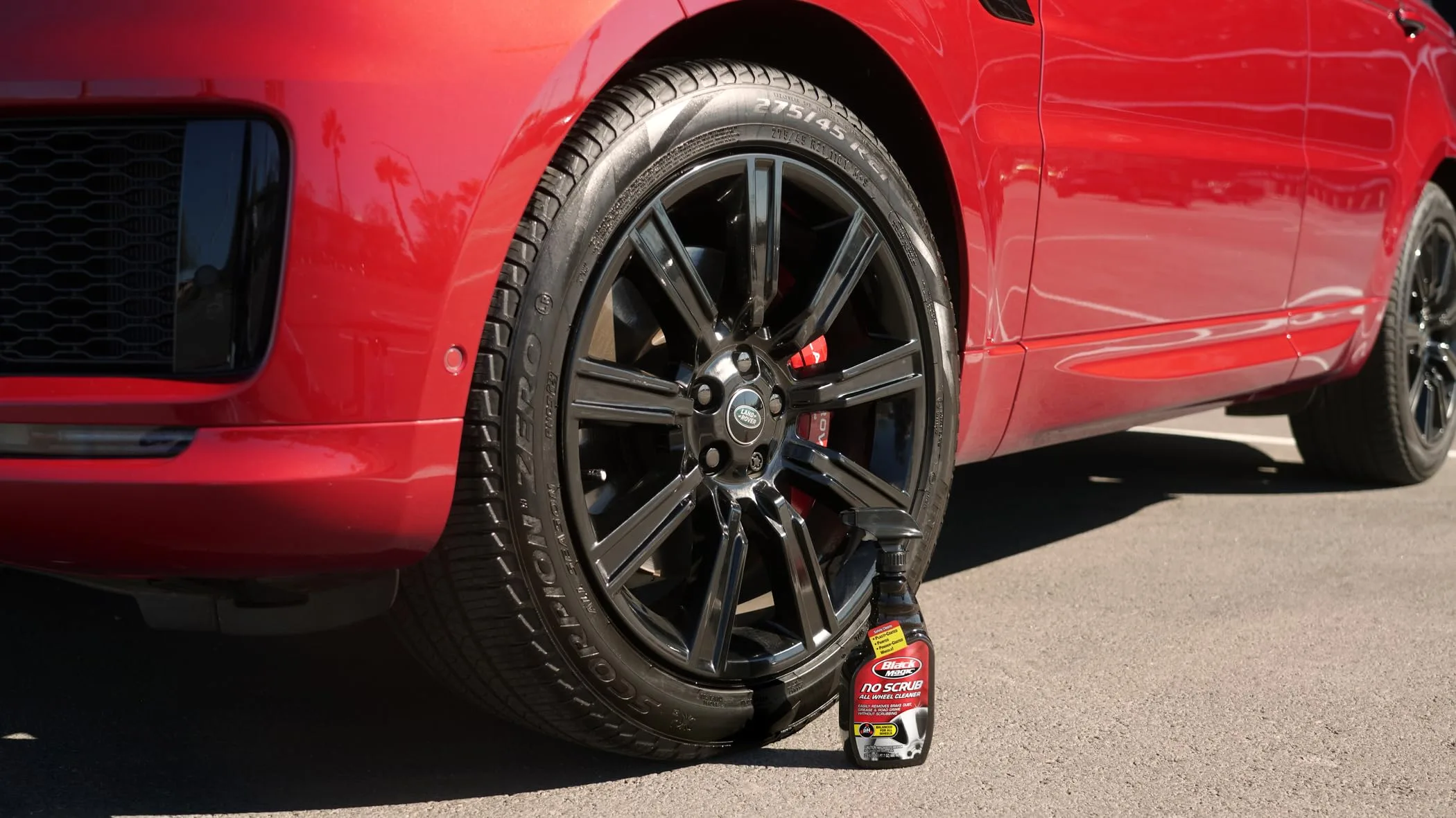 Black Magic 120218 No Scrub All Wheel Cleaner, 23 oz. (Pack of 2) - No Scrubbing Needed, Just Apply, Hose Off and Wipe for Cl product photo, view 13 of 13