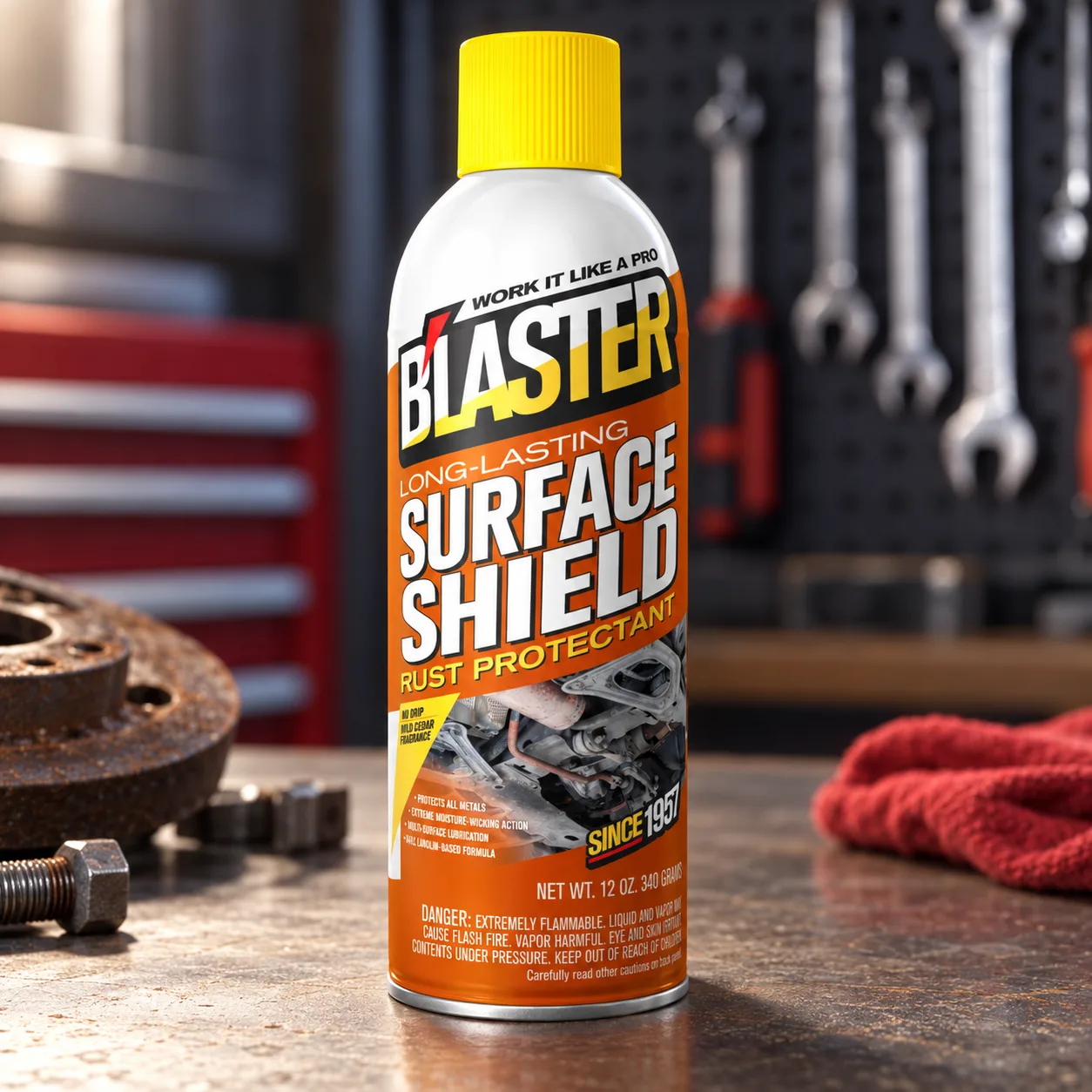 B’Laster Surface Shield Rust Prevention Spray – Lanolin Undercoating Spray for Vehicles, Up to 2-Year Corrosion Protection, R product photo, view 10 of 16