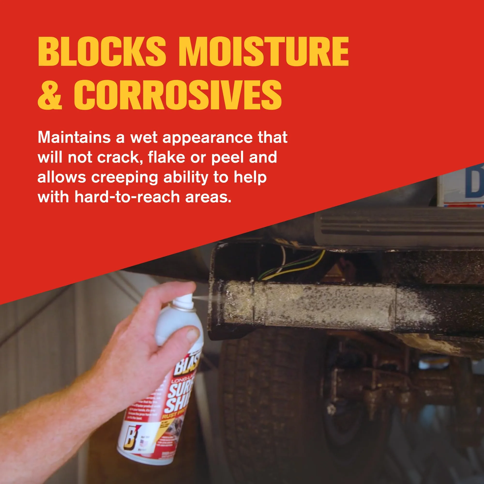 B’Laster Surface Shield Rust Prevention Spray – Lanolin Undercoating Spray for Vehicles, Up to 2-Year Corrosion Protection, R product photo, view 14 of 16