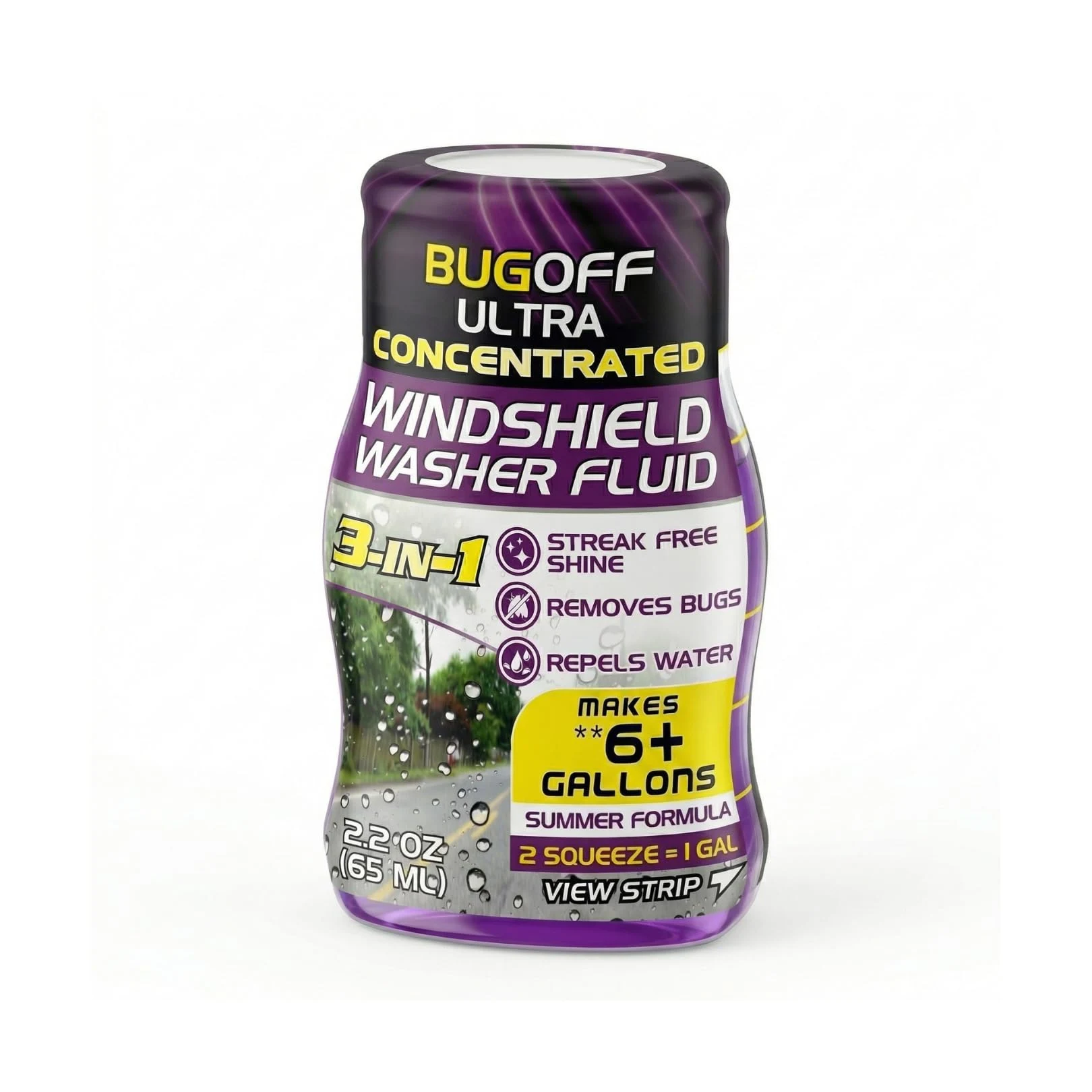 BUGOFF Windshield Washer Fluid Ultra-Concentrated supplied product image