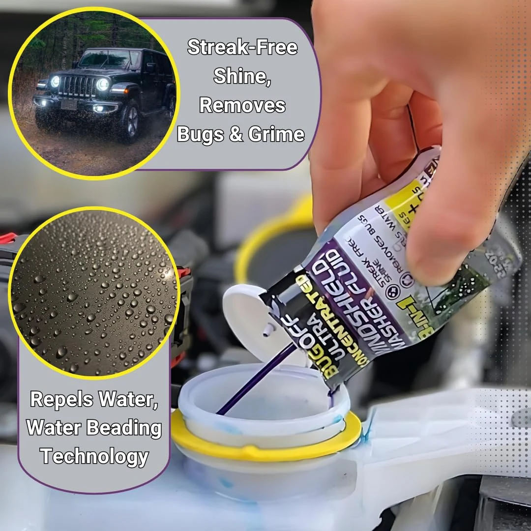 BUGOFF Windshield Washer Fluid Ultra-Concentrated product photo, view 7 of 7