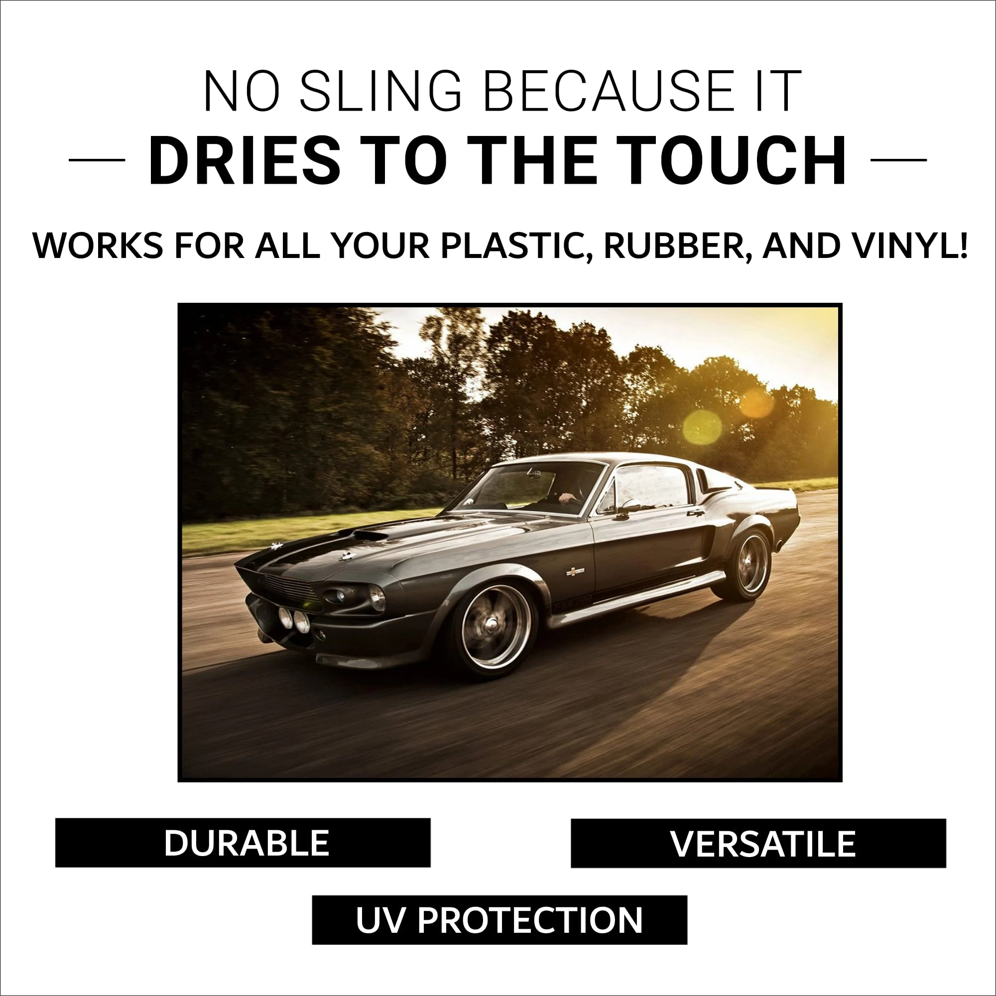 CAR GUYS Tire Shine Spray product photo, view 7 of 7