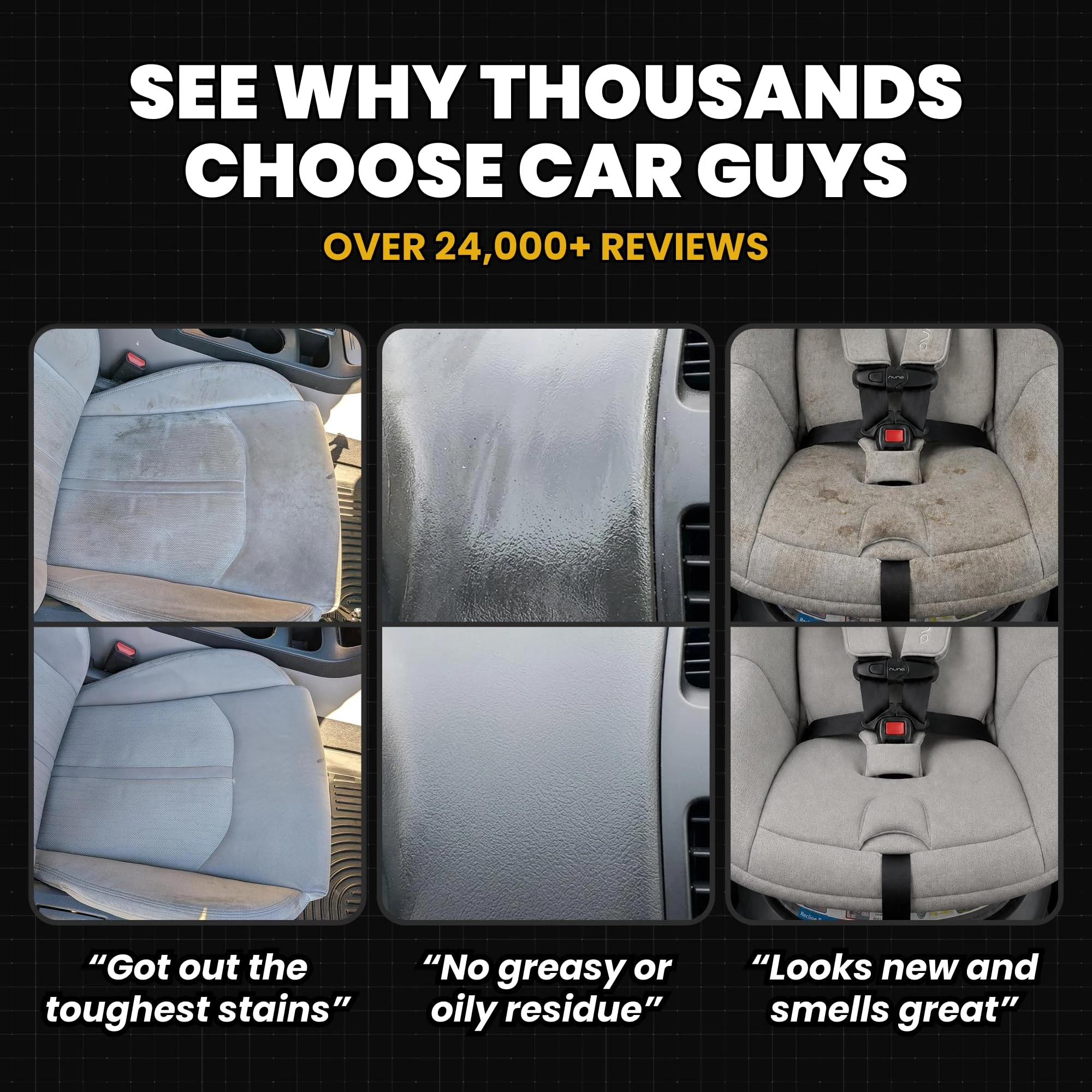 CarGuys Interior Car Cleaner for Tough Stains product photo, view 5 of 7