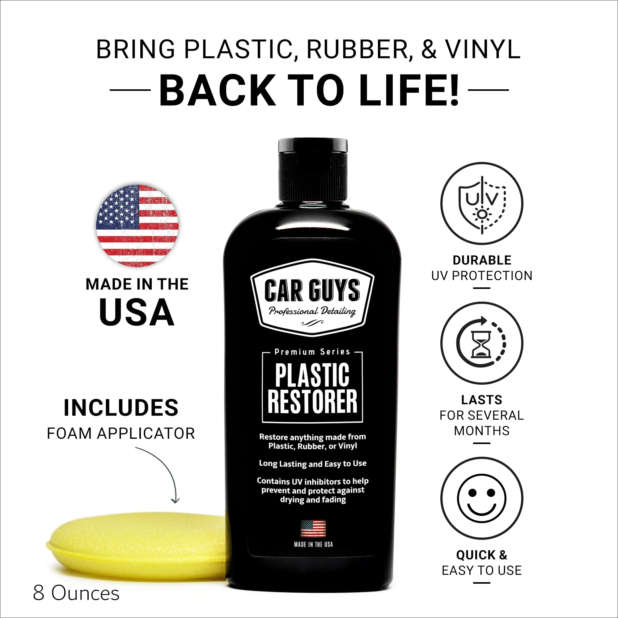 CarGuys Plastic Restorer product view 4