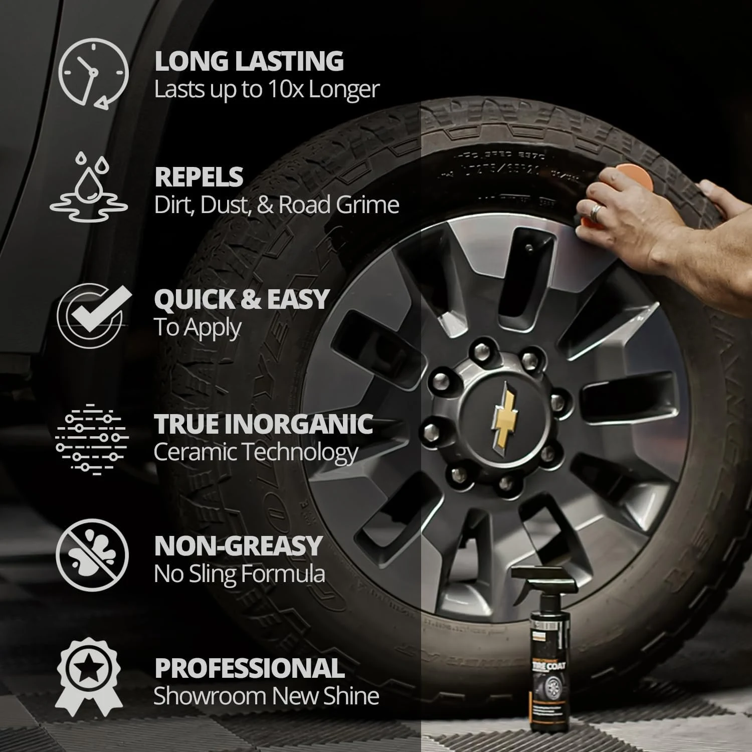 CERAKOTE® Rapid Ceramic Tire Coat, 10 oz product view 3