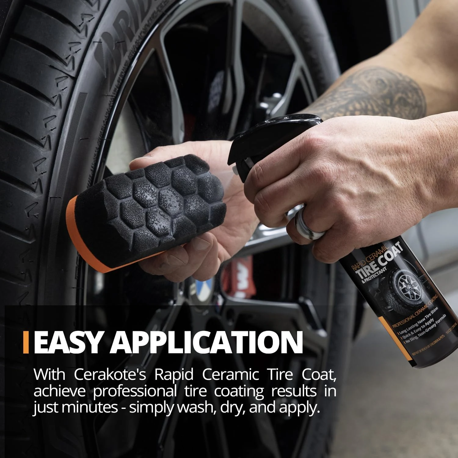 CERAKOTE® Rapid Ceramic Tire Coat product photo, view 5 of 7