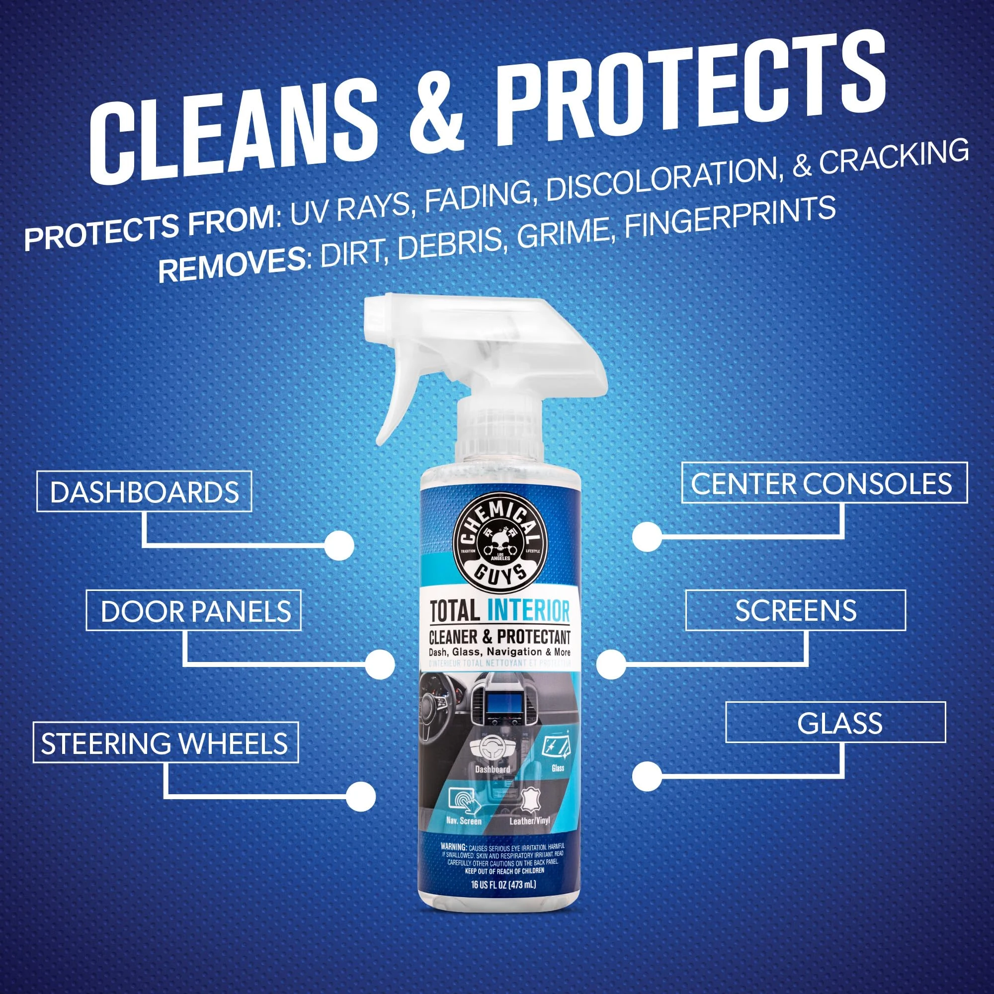 Chemical Guys 17-Piece Car Detailing Kit product photo, view 7 of 7