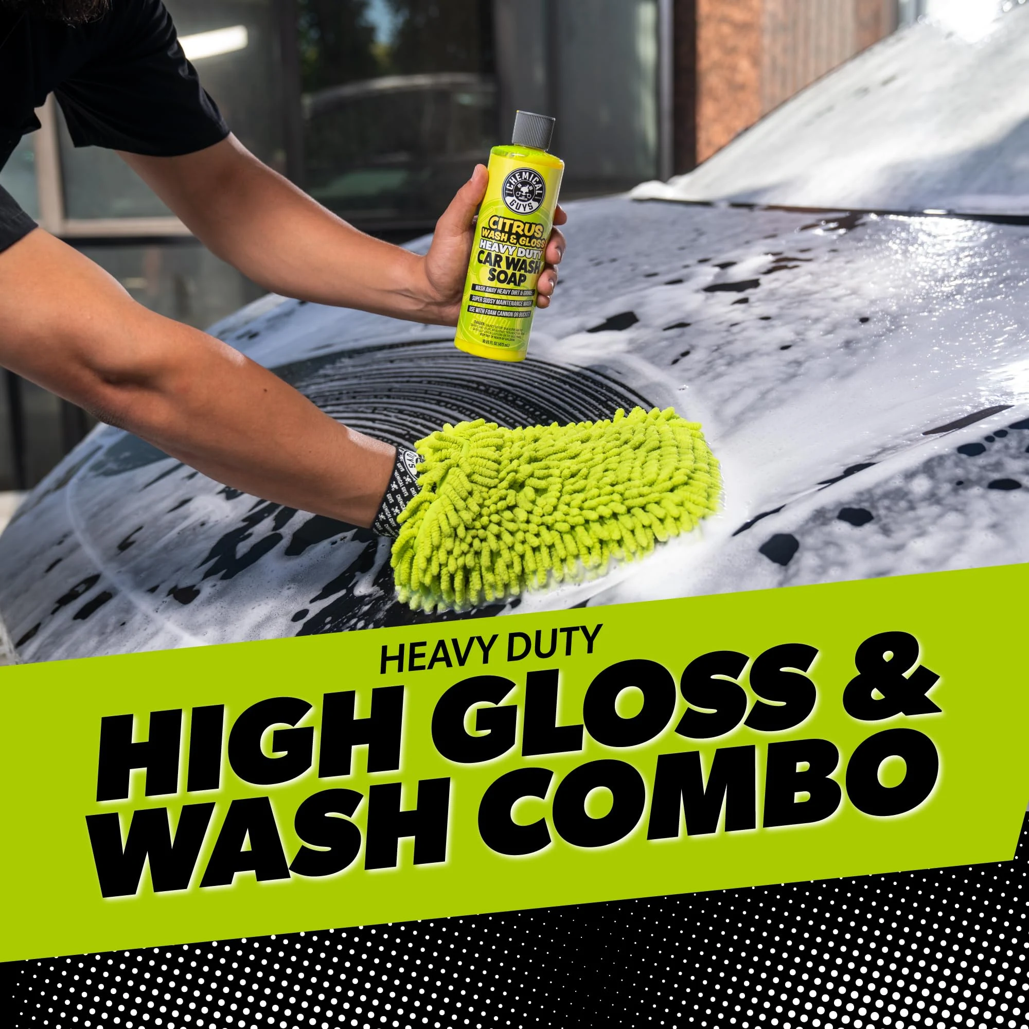 Chemical Guys 7-Piece Car Cleaning Kit, Wash, Wheel & Interior Cleaners product photo, view 3 of 6