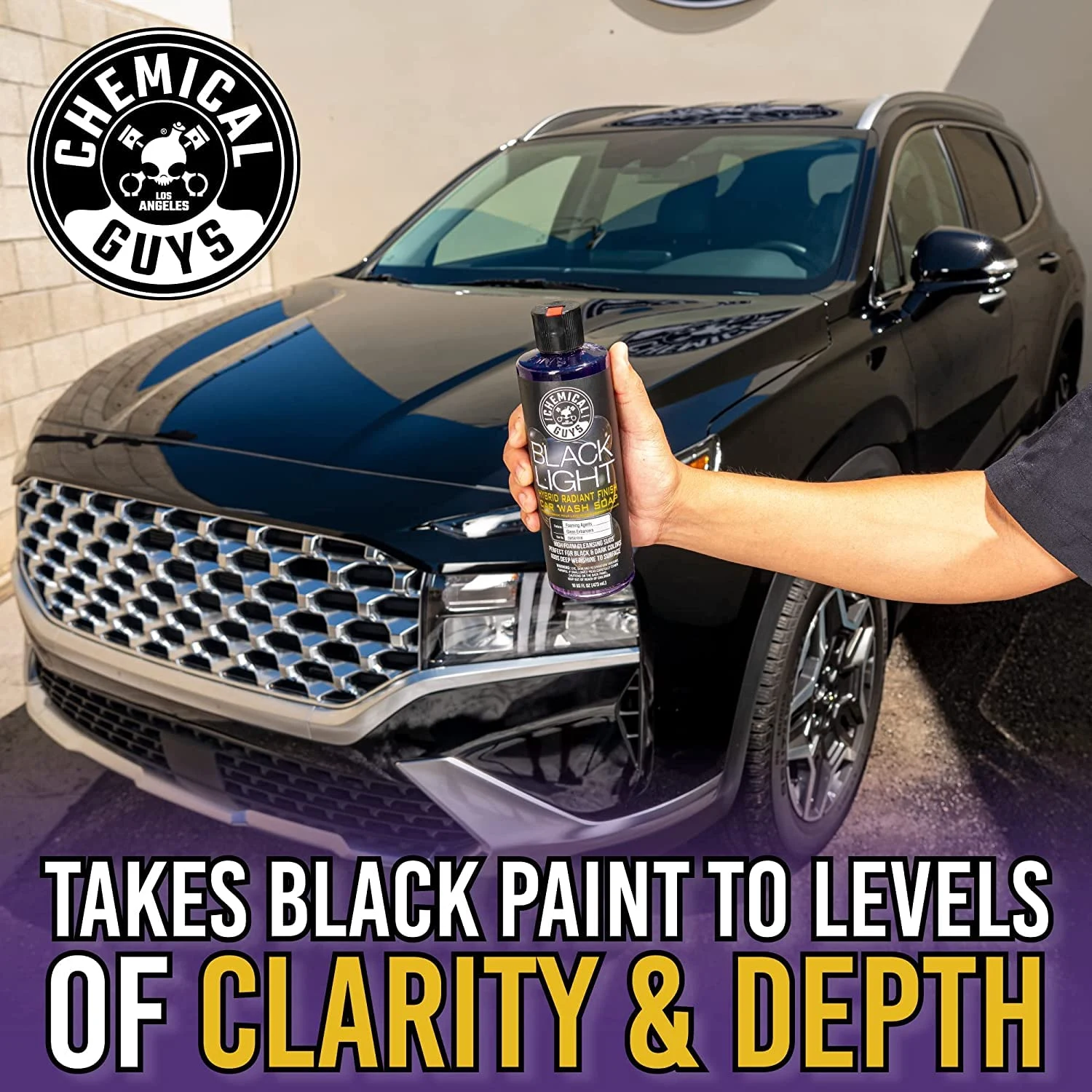 Chemical Guys, Black Light Hybrid Radiant Finish Car Wash supplied product image