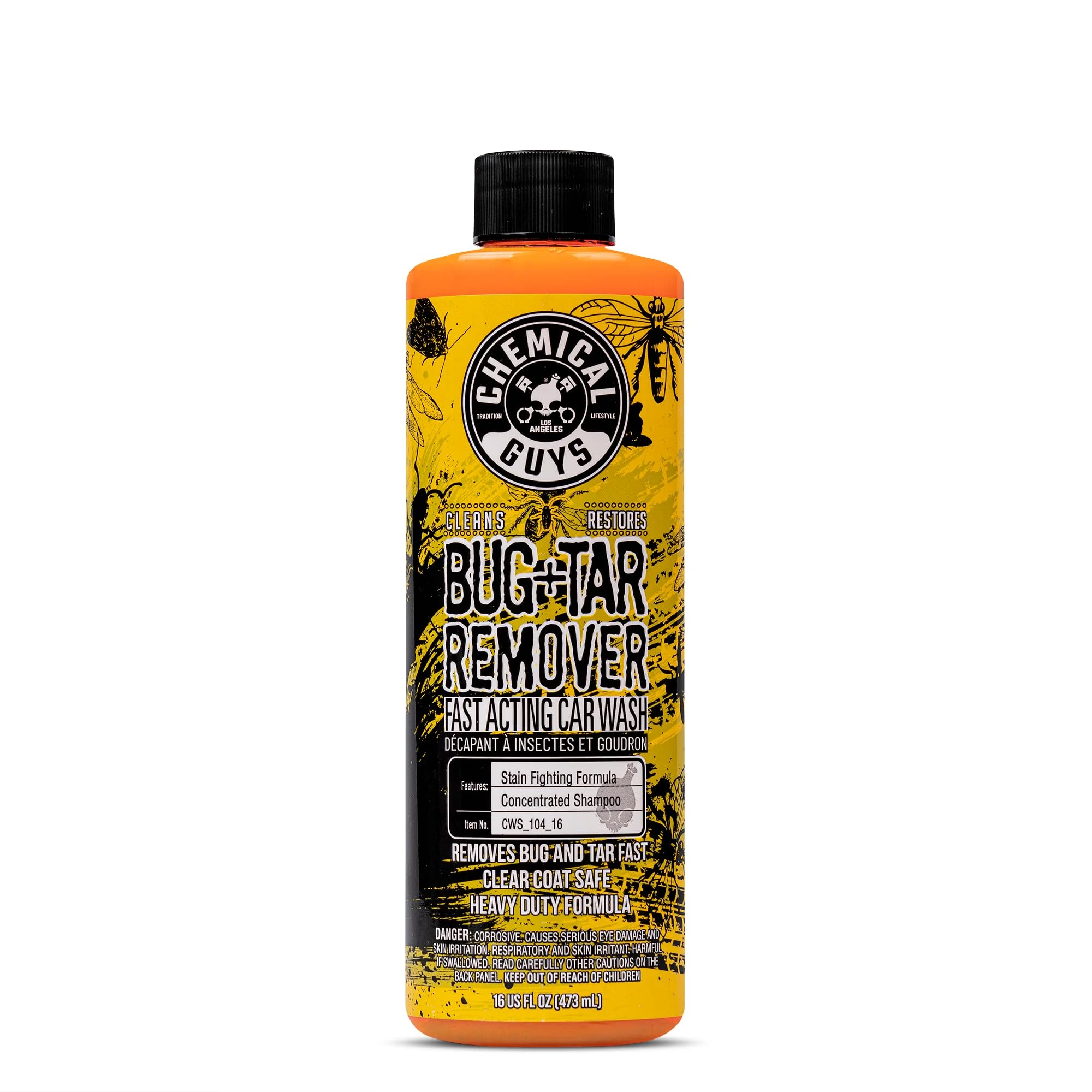 Chemical Guys, Bug & Tar Remover, Fast-Acting Pre-Wash for supplied product image