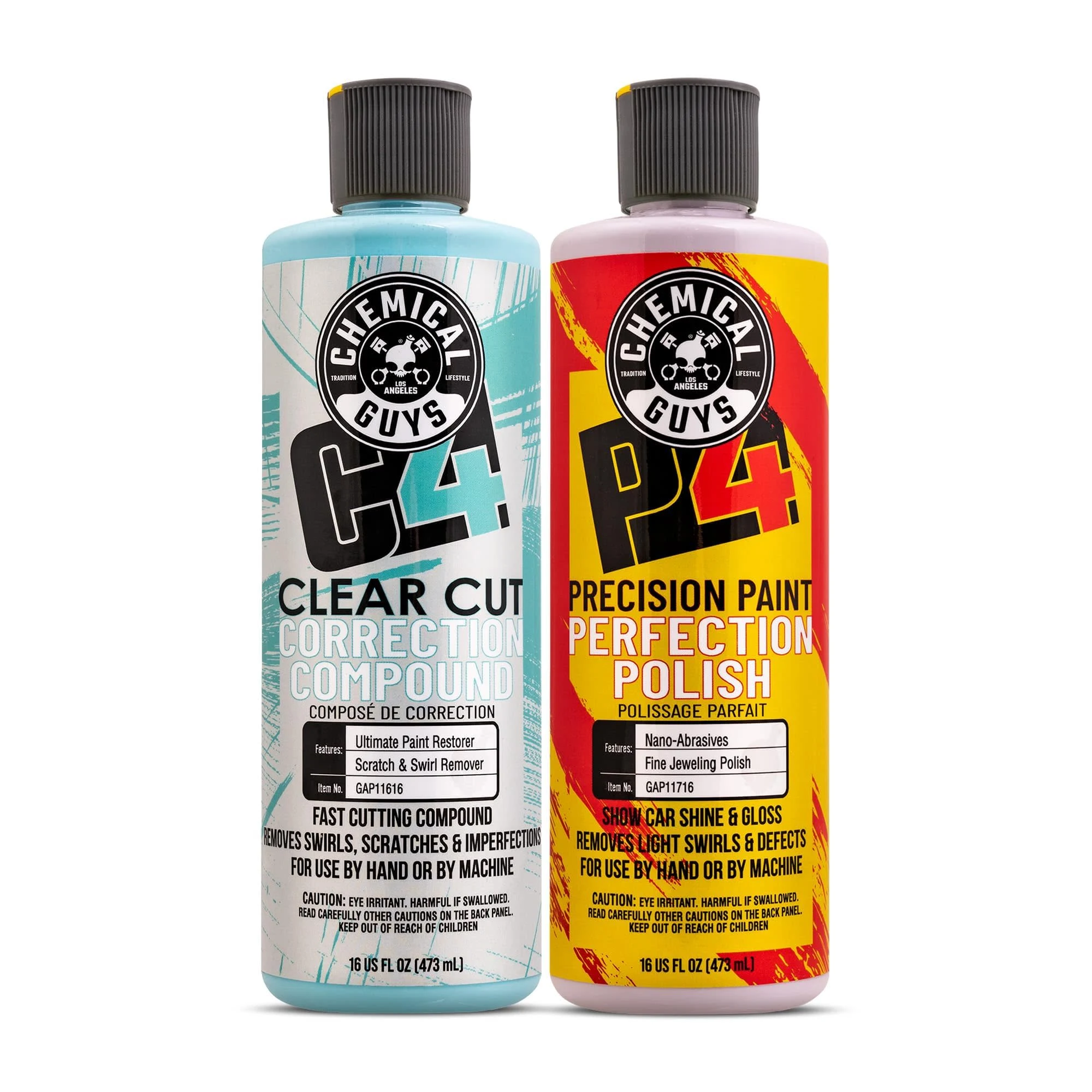 Chemical Guys, C4 & P4 Compound & Polish Paint Correction supplied product image