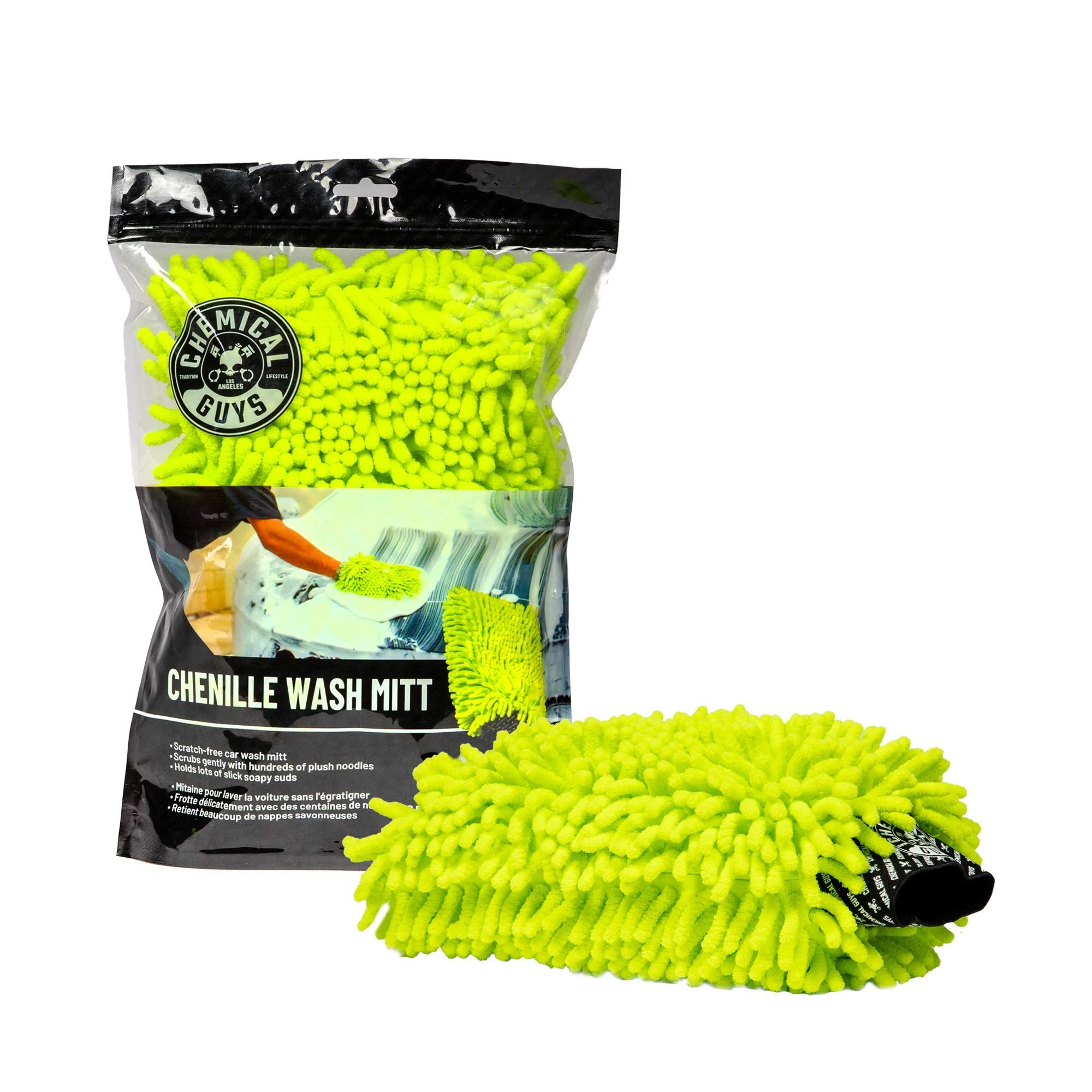 Chemical Guys, Chenille Microfiber Wash Mitt for Cars supplied product image
