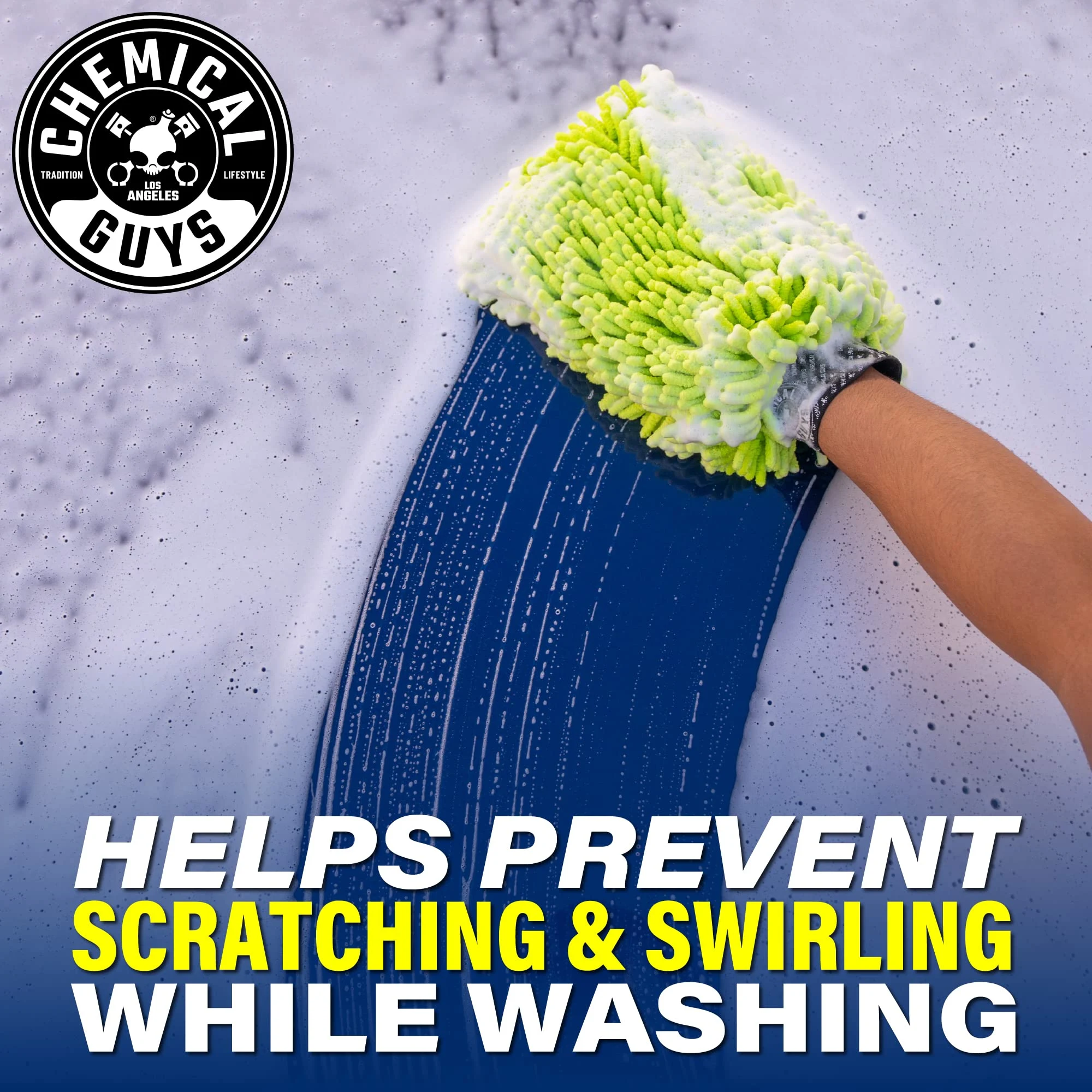 Chemical Guys, Chenille Microfiber Wash Mitt product view 4